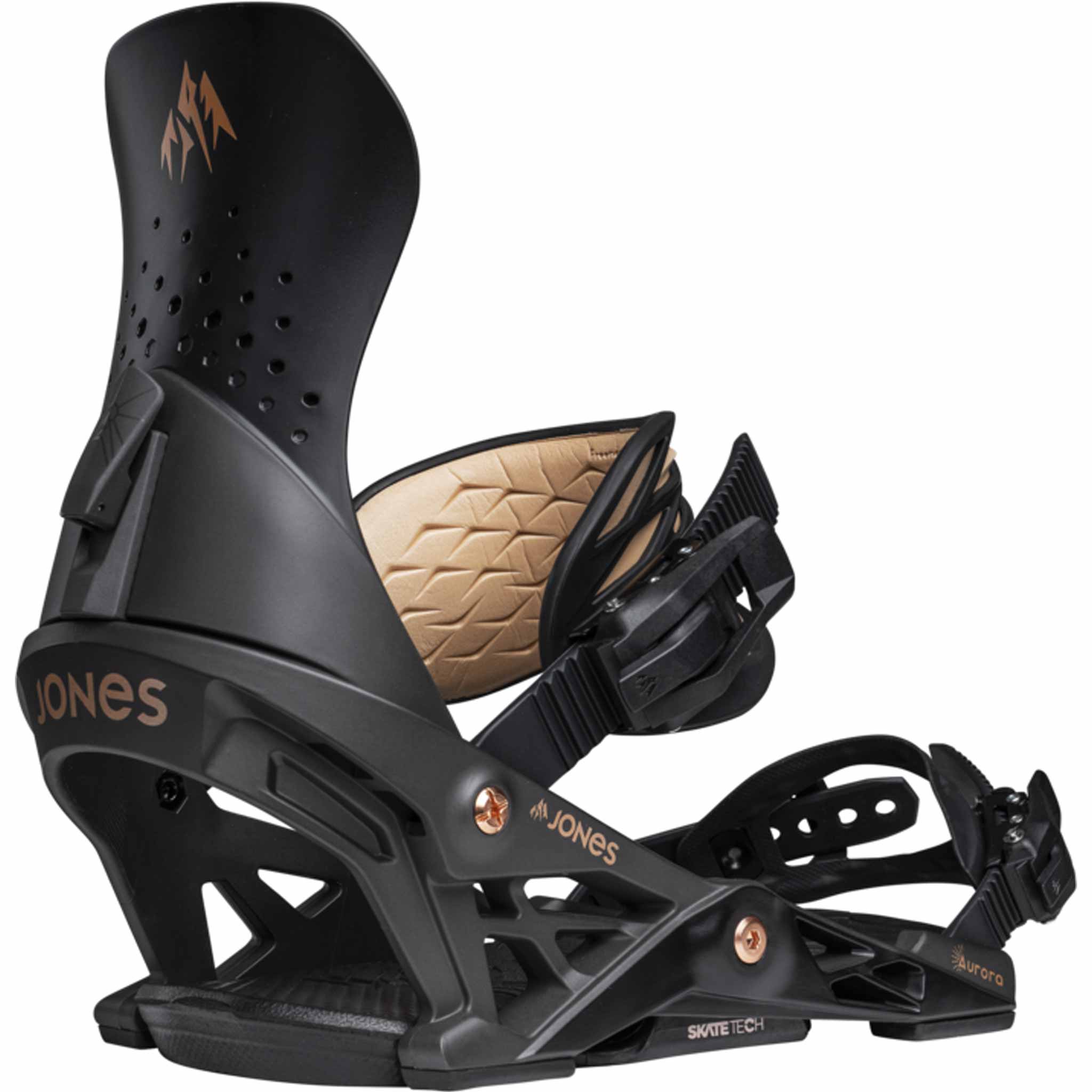 Jones Womens Aurora Snowboard Binding Eclipse Black 2026 Women's Bindings