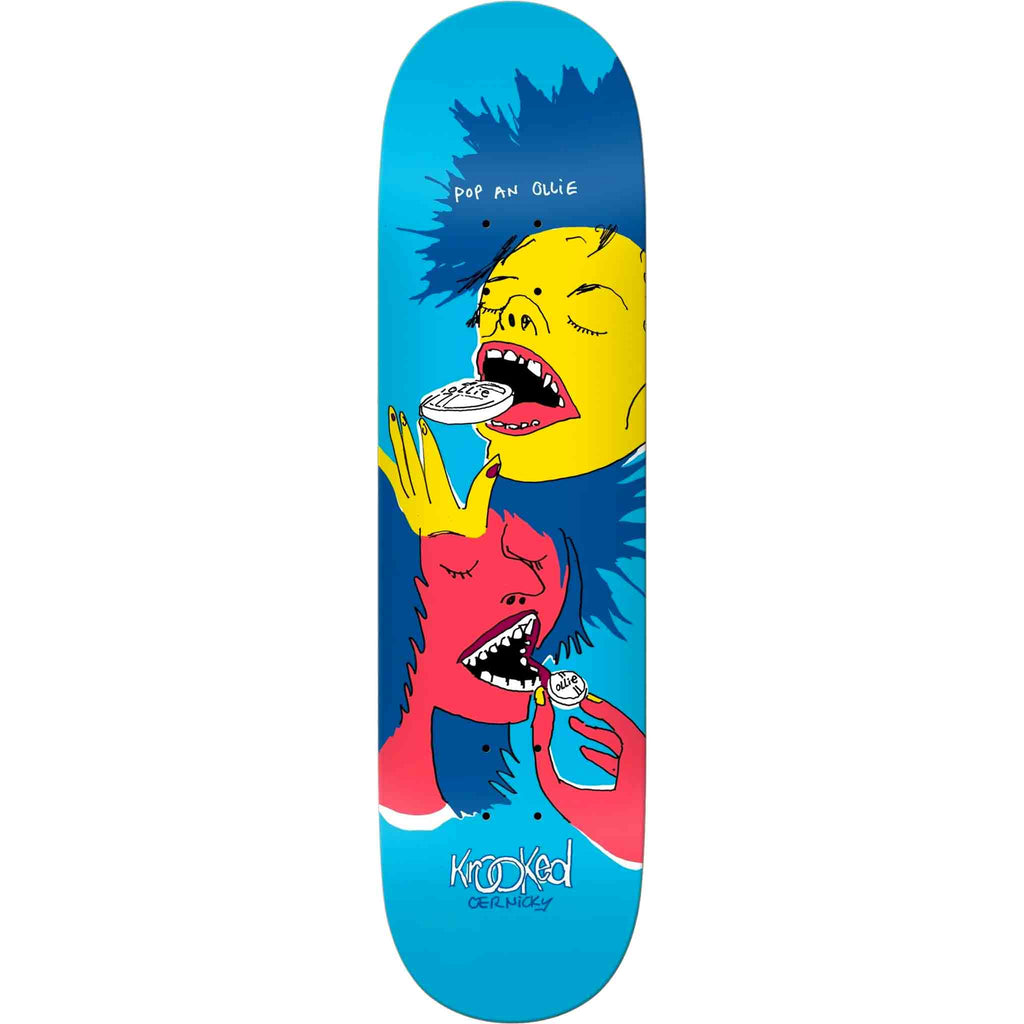Krooked Cernicky Popped 8.38" Skateboard Deck Skateboard
