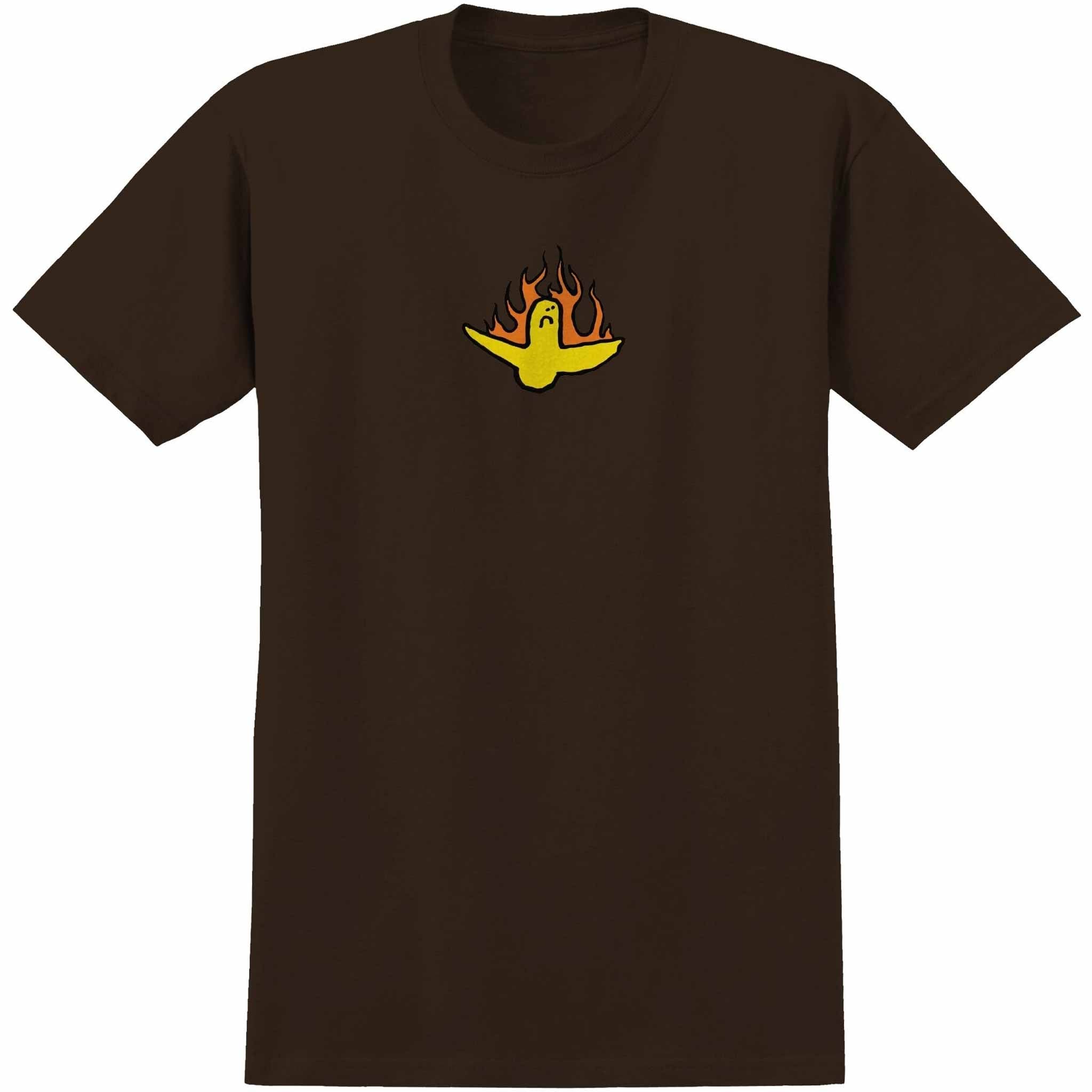 Krooked Fire Bird Tee Dark Chocolate T Shirt