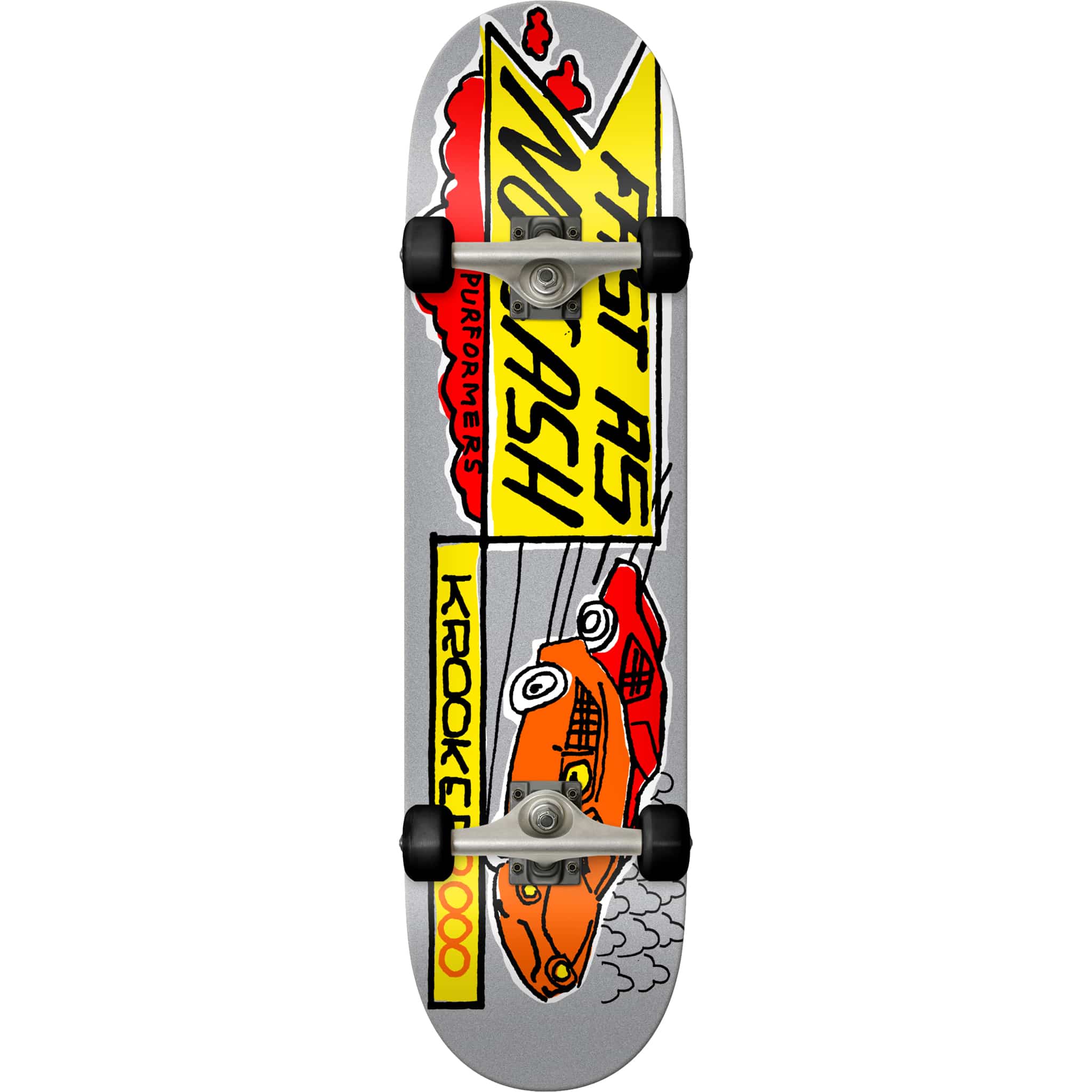 Krooked Racing Skateboard Complete 8" Skateboard Complete