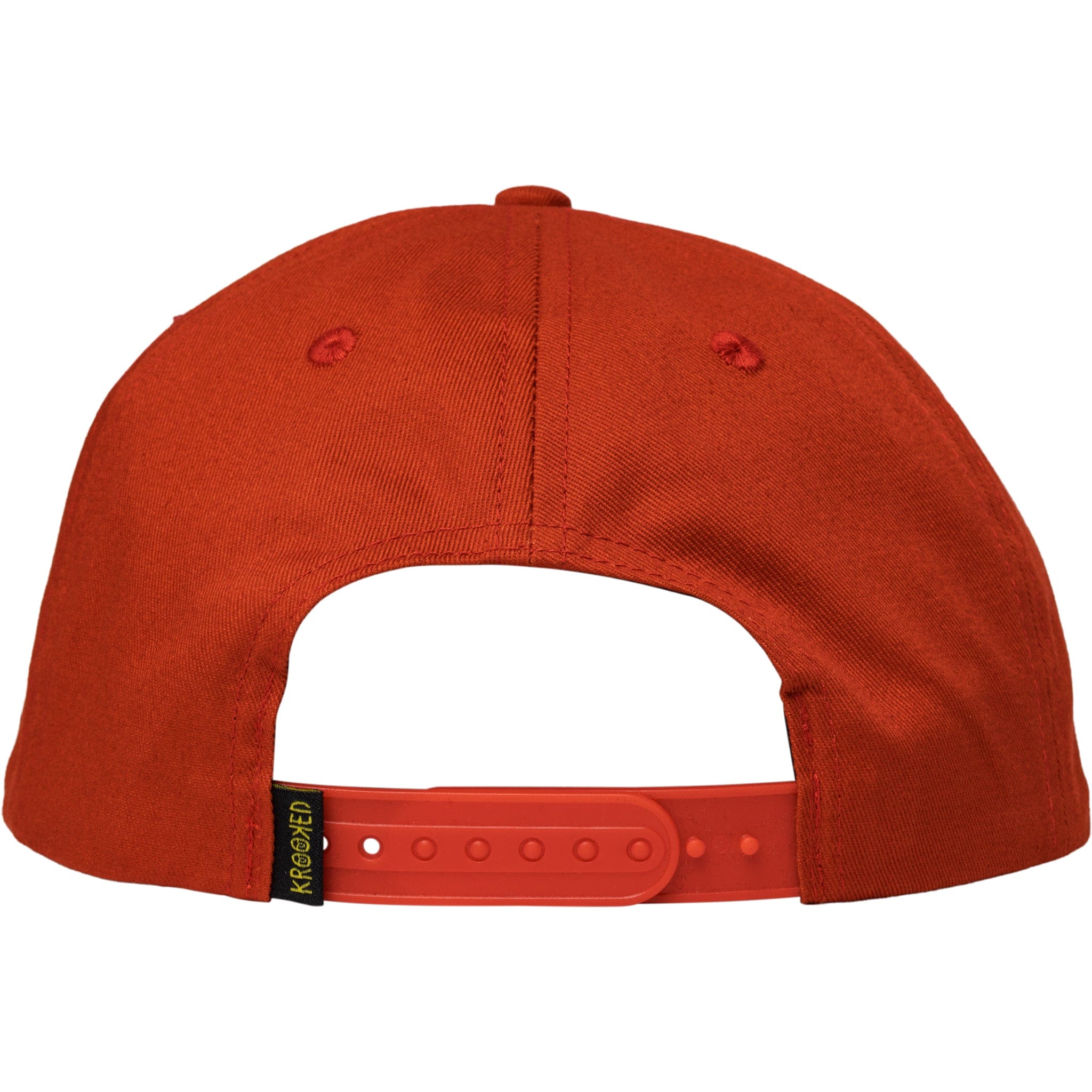Krooked Sweatpants Redux Snapback Hat Dark Red Hats