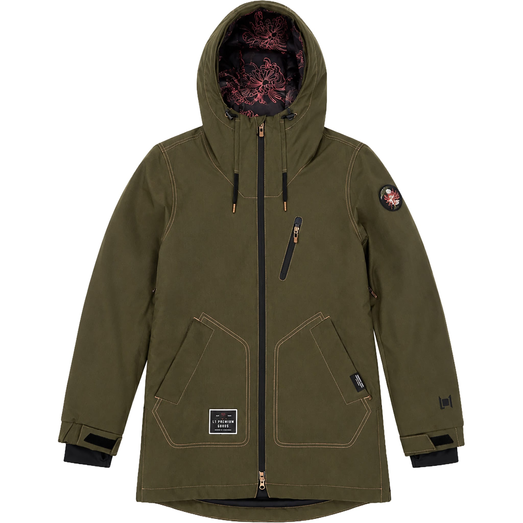 L1 Fairbanks Jacket Military Womens Snowboard Jackets