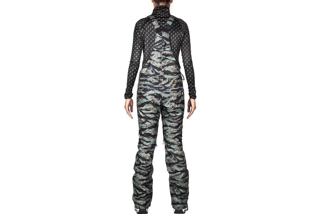 L1 Loretta Bib Tiger Camo Women's Snowboard Pants