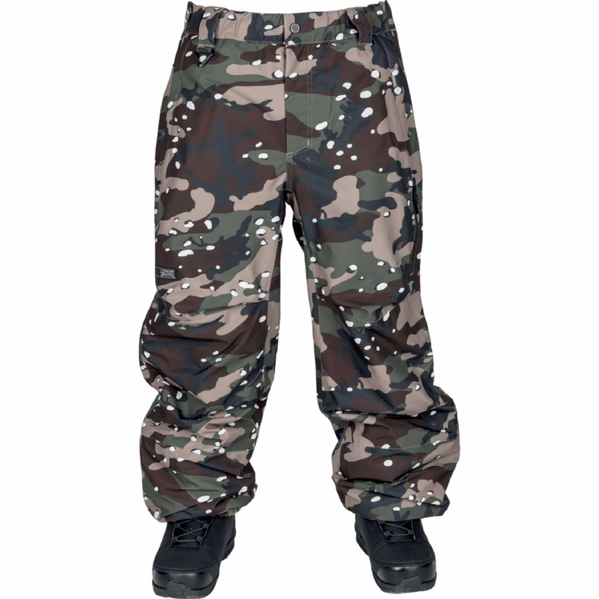 L1 Rankin Pant Green Camo 2026 Mens Snowboard Pants