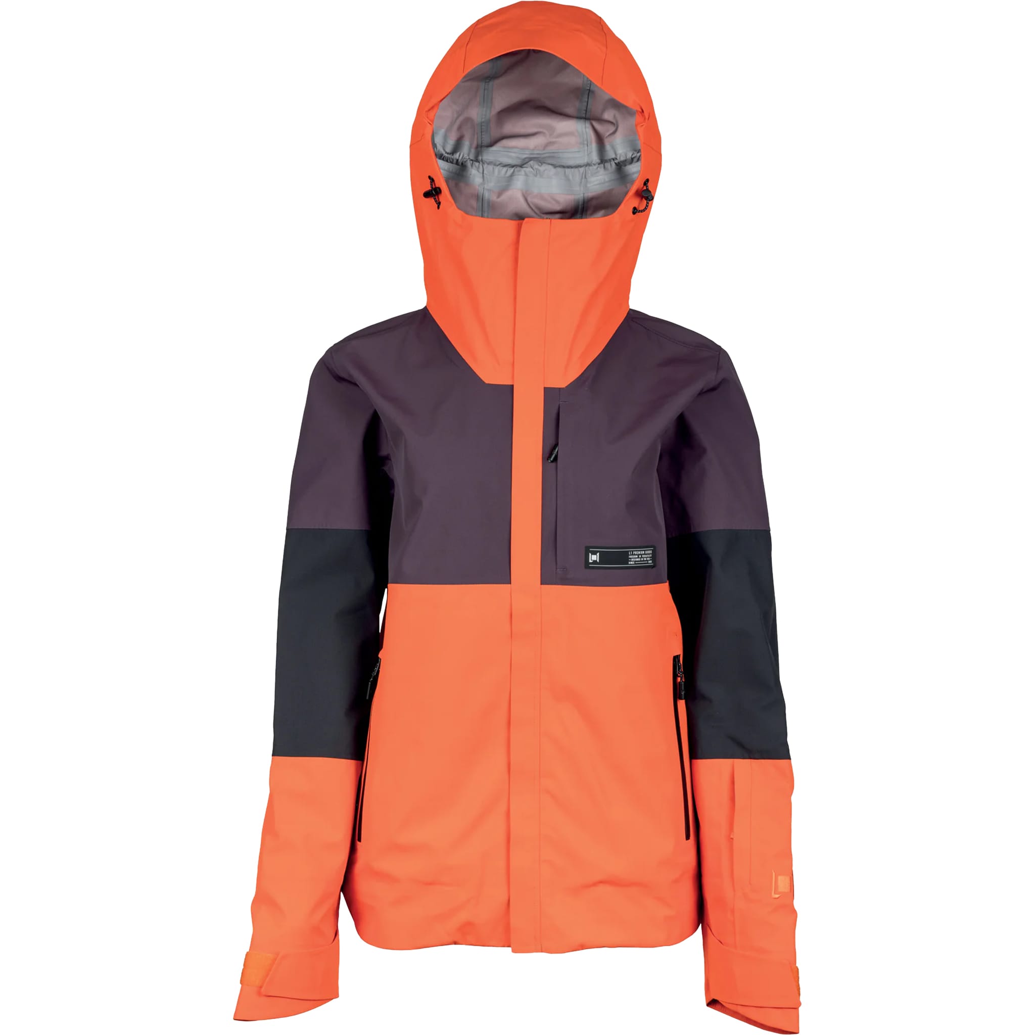 L1 Ukka Jacket Cinder Fig Black 2026 Womens Snowboard Jackets