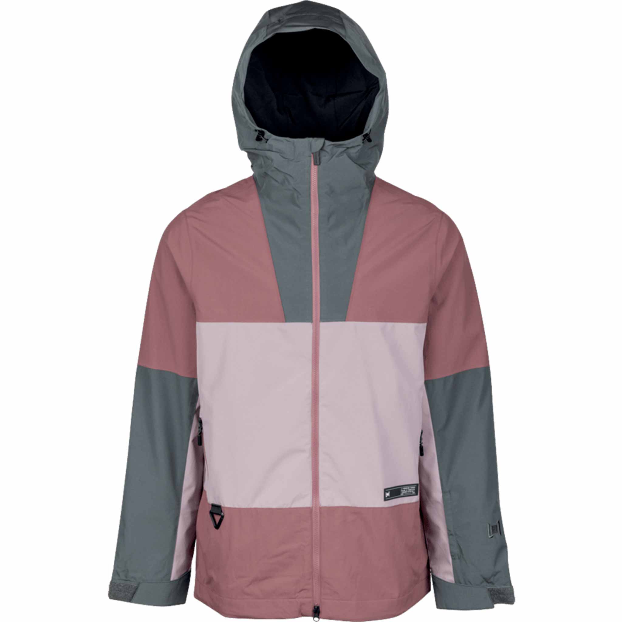L1 Ventura Jacket Rose Violet Carbon 2026 Mens Snowboard Coat