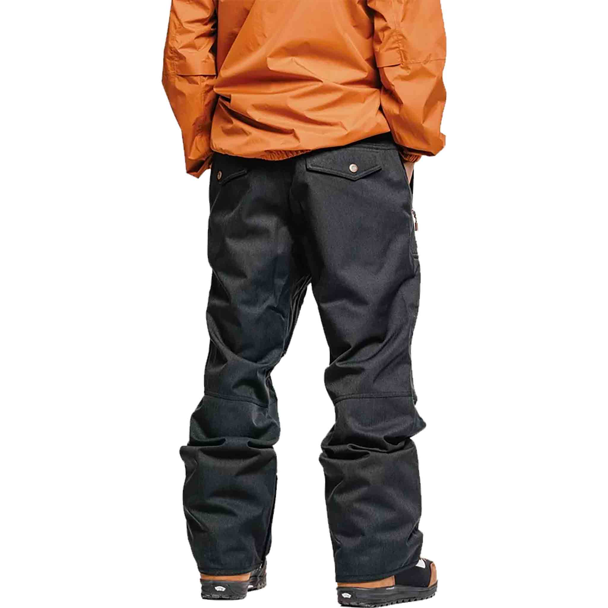 L1 Warren Snowboard Pant Black Mens Snowboard Pants