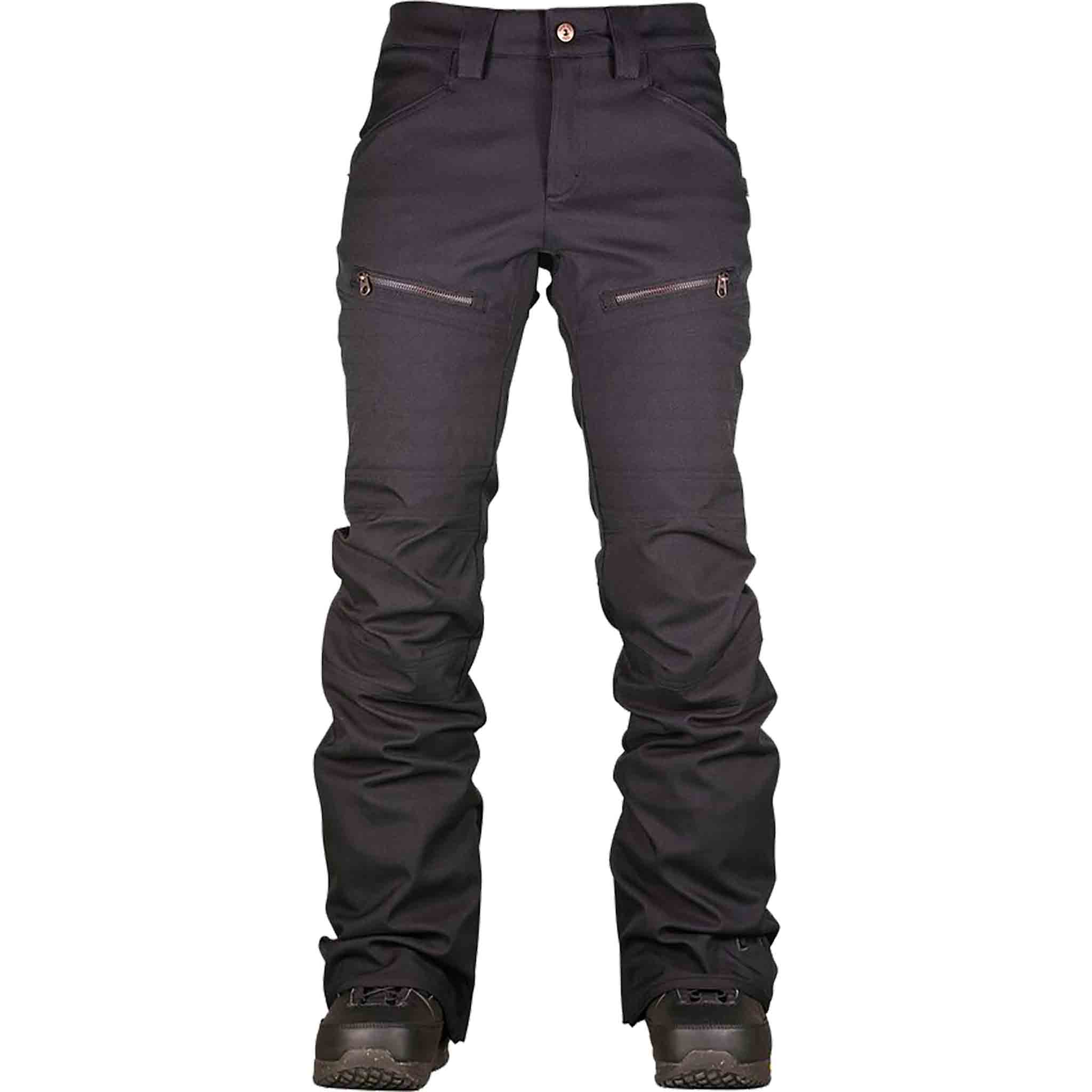 L1 women's Apex Snowboard Pant Black Womens Snowboard Pants