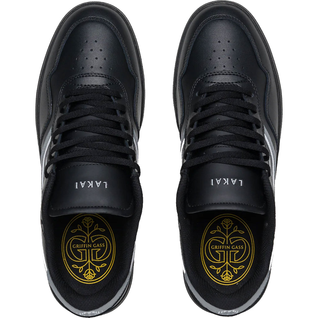 Lakai Terrace Shoes Black Black Leather Shoes