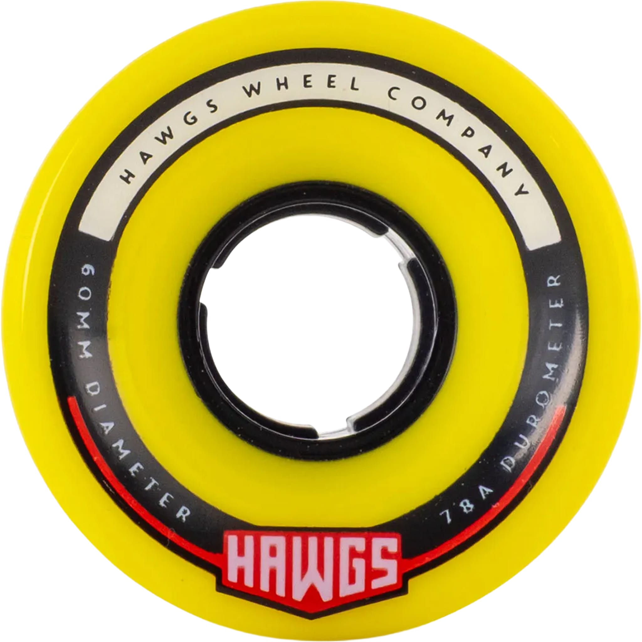Landyachtz Chubby Hawgs Flat Banana 60mm Cruiser Wheels Longboard Parts