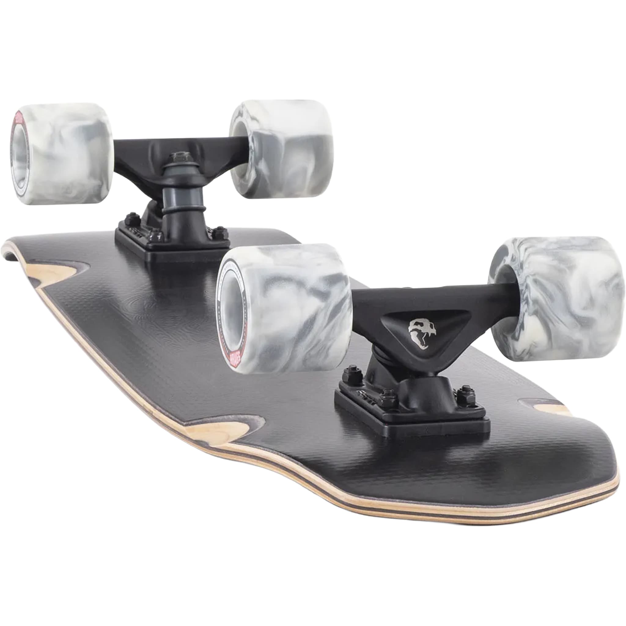 Landyachtz Dinghy Coffin Stealth Card 28.5" Cruiser Complete Longboard Complete