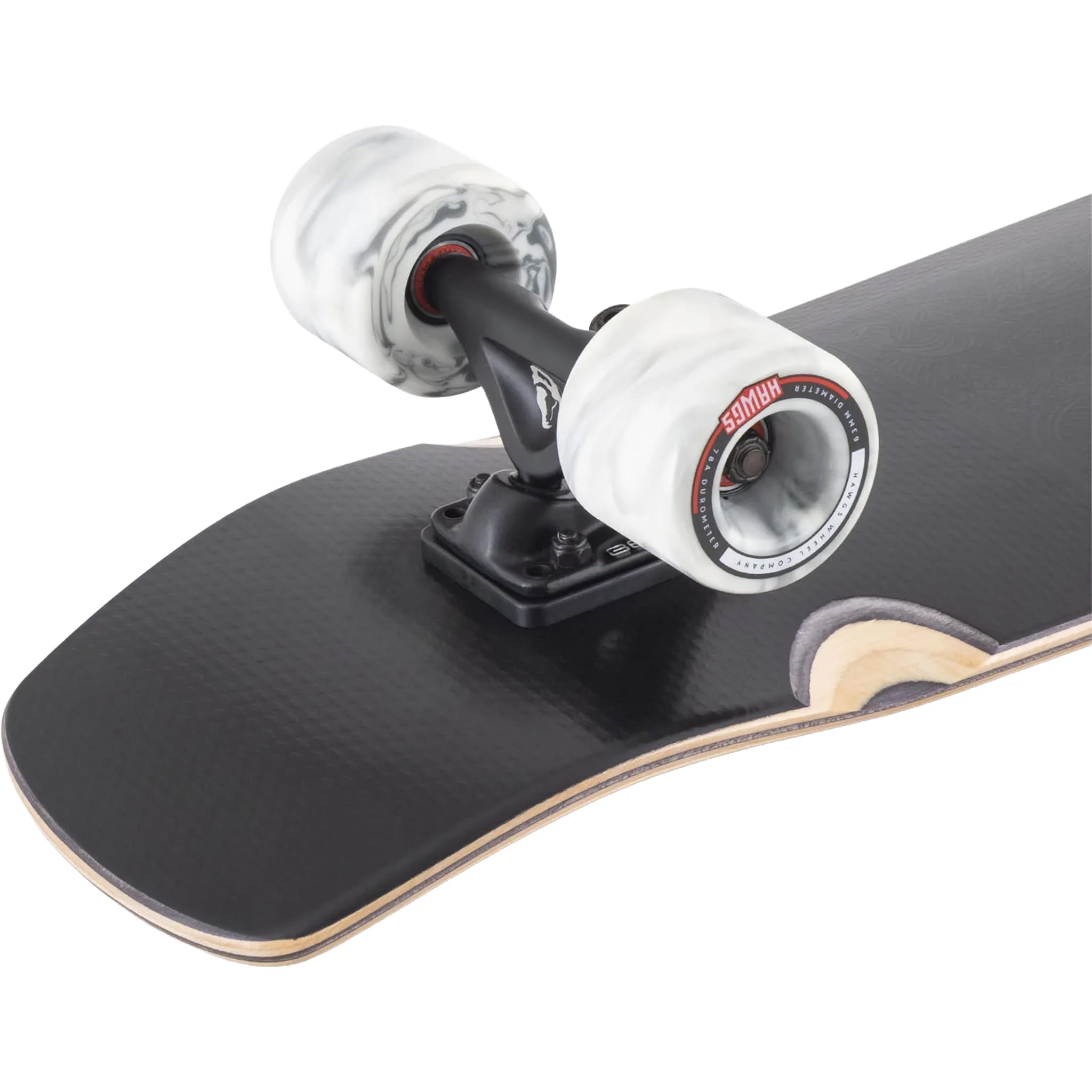 Landyachtz Dinghy Coffin Stealth Card 28.5" Cruiser Complete Longboard Complete