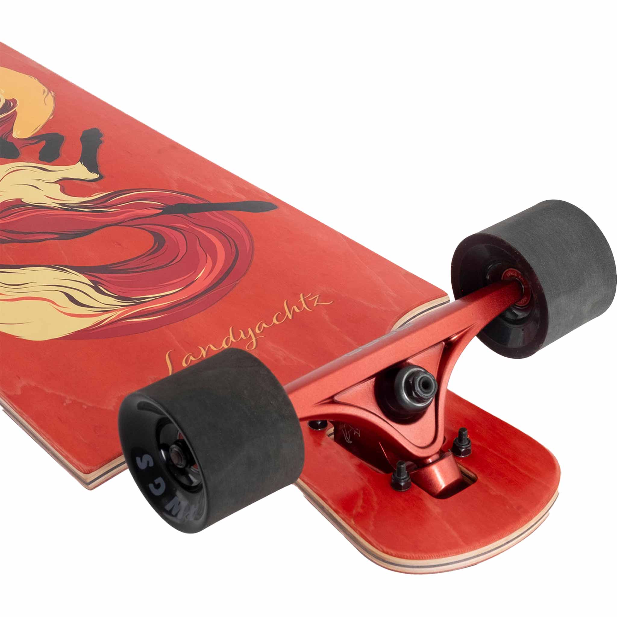 Landyachtz Drop Hammer Sun Fox 36.5" Longboard Complete Longboard Complete