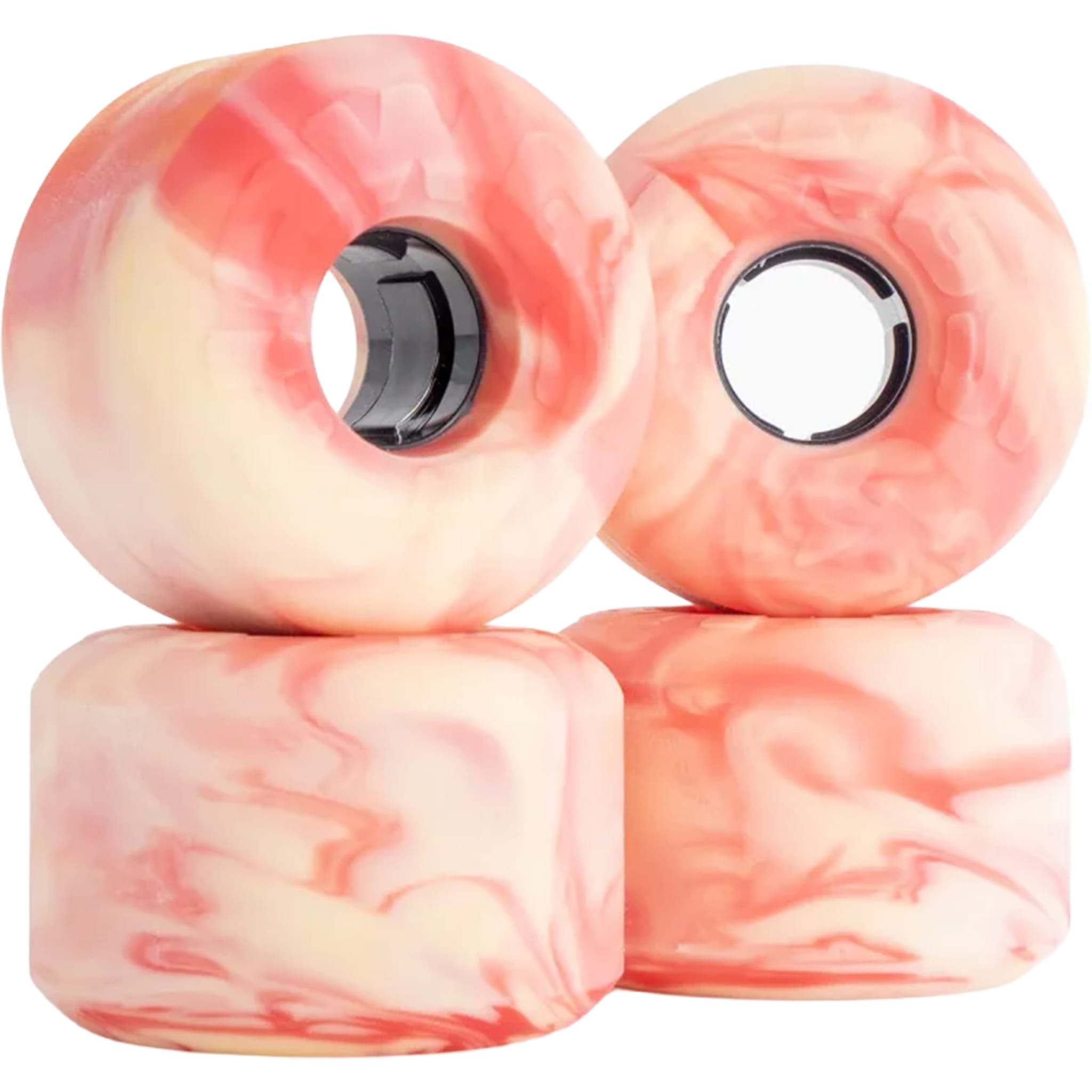 Landyachtz EZ Hawgs Pink White 63mm Cruiser Wheels Skateboard Wheels
