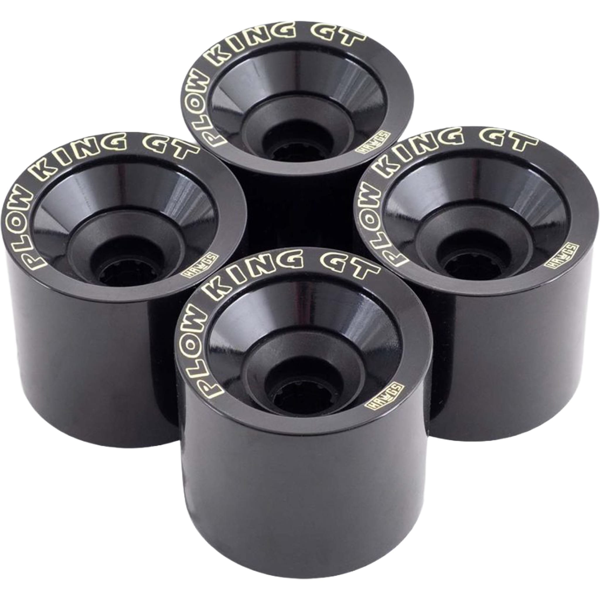 Landyachtz Hawgs Plow King GT Black 74mm Longboard Wheels Skateboard Wheels