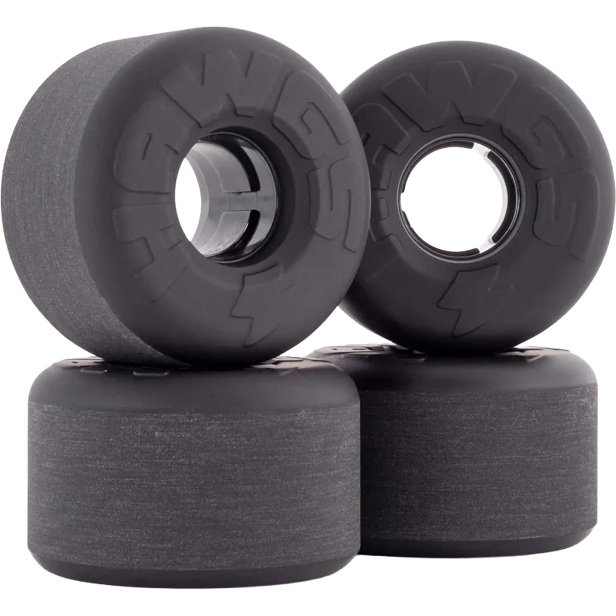 Landyachtz Lil' EZ Hawgs Black 60mm Cruiser Wheels Longboard Parts