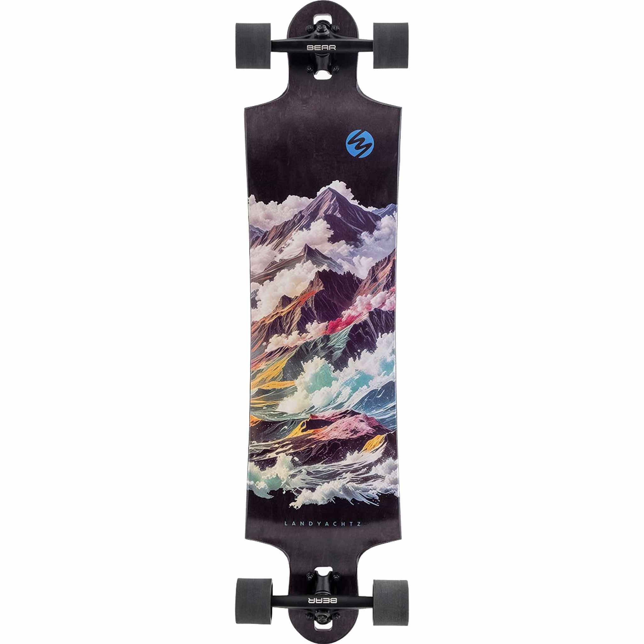 Landyachtz Switchblade 40" Atmosphere Longboard Complete Longboard Complete