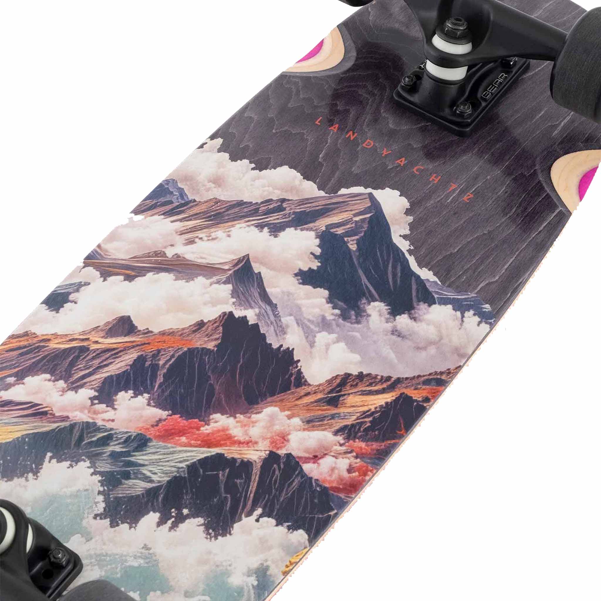 Landyachtz Tugboat Atmosphere 30" Skateboard Complete Skateboard Complete