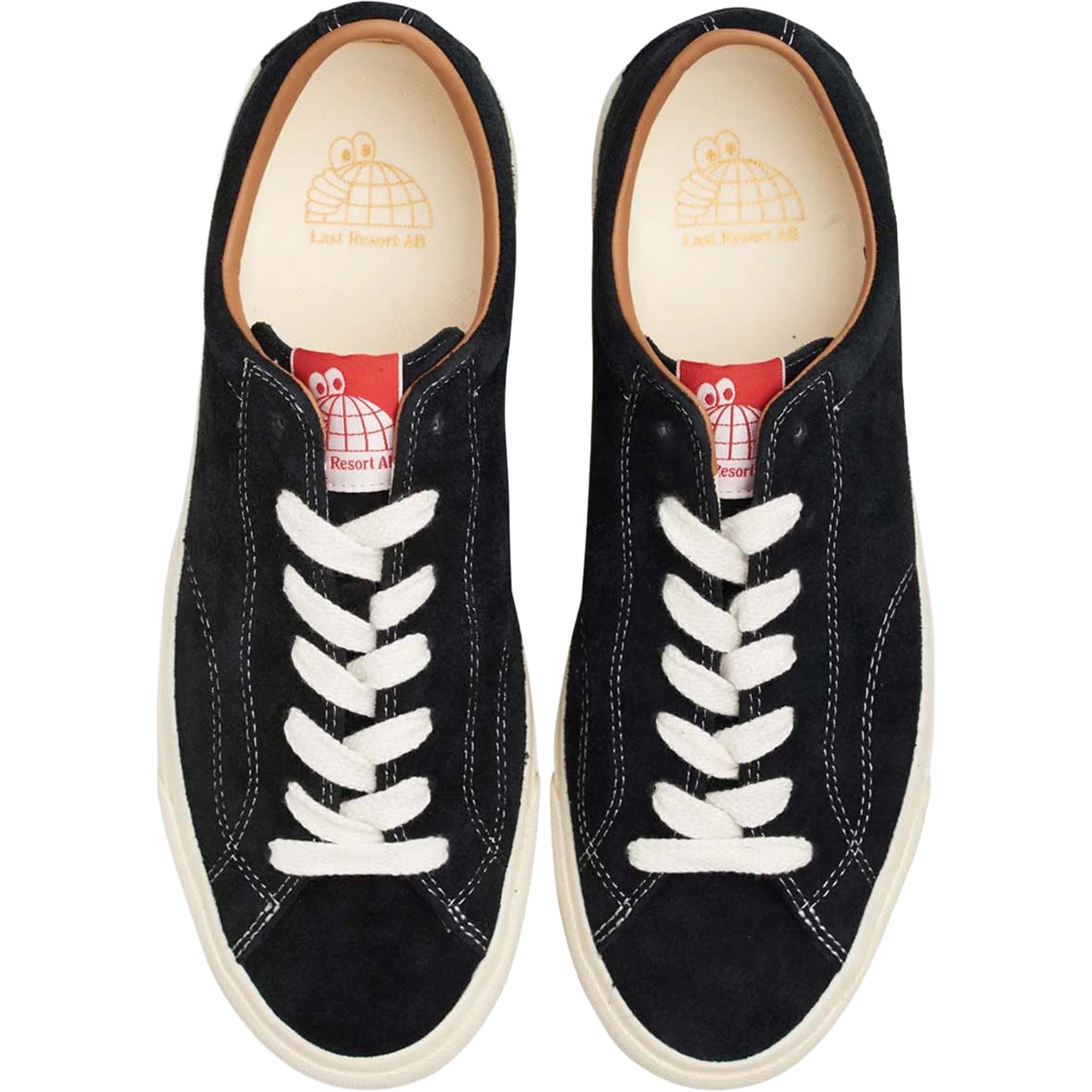 Last Resort AB VM003-Lo Suede Black White Shoes