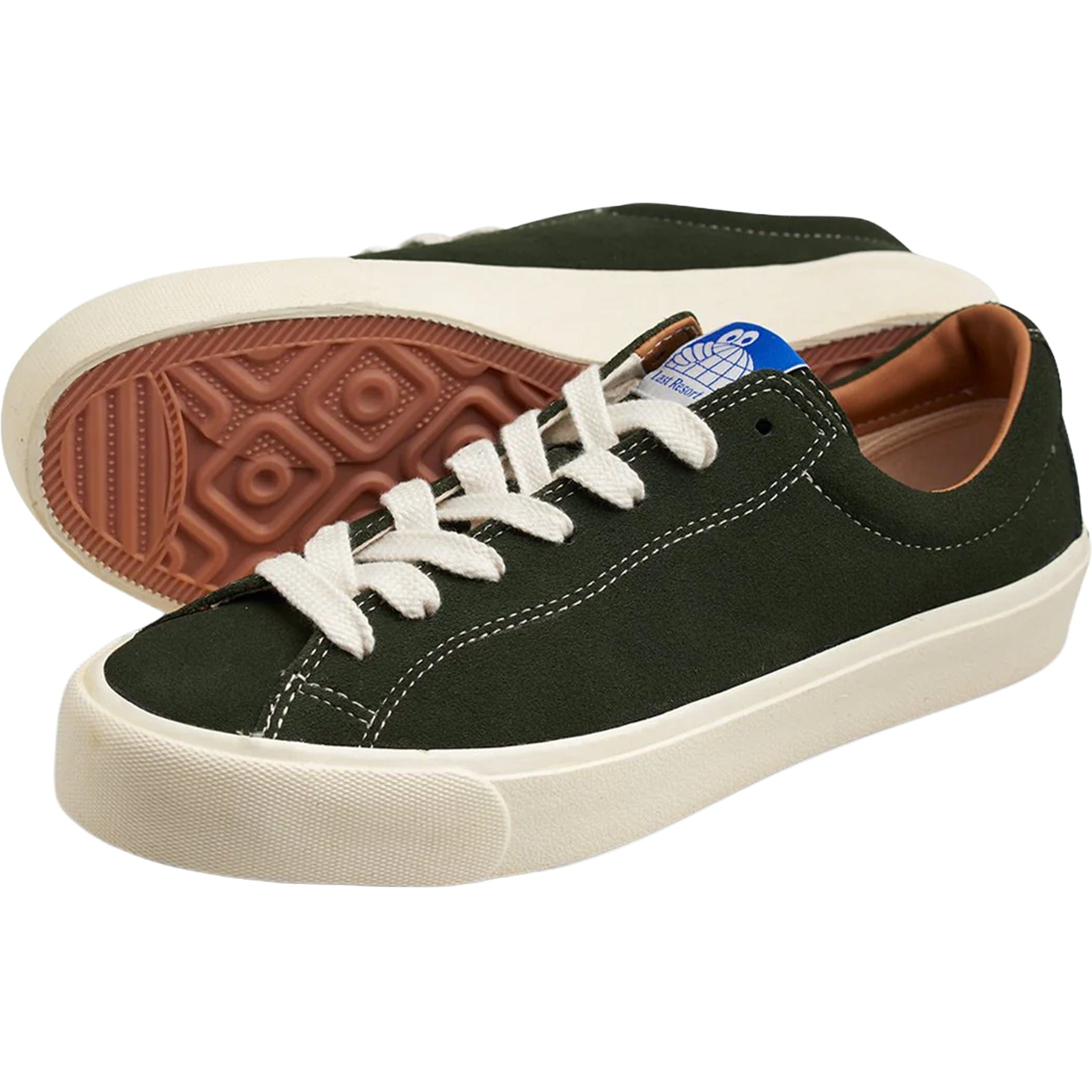 Last Resort AB VM003-Lo Suede Olive White Shoes