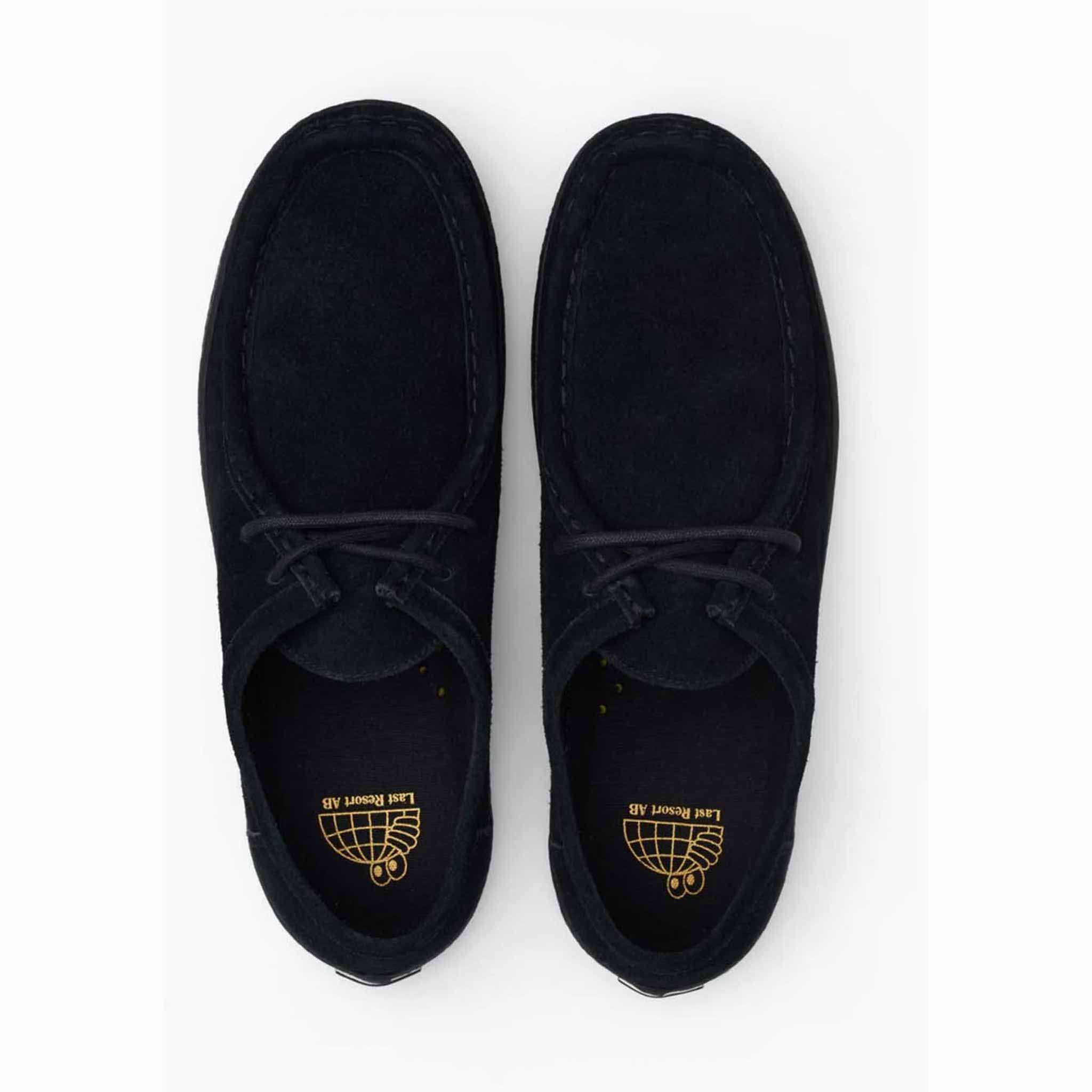 Last Resort AB VM006 Moc Suede Shoe Black Black Shoes