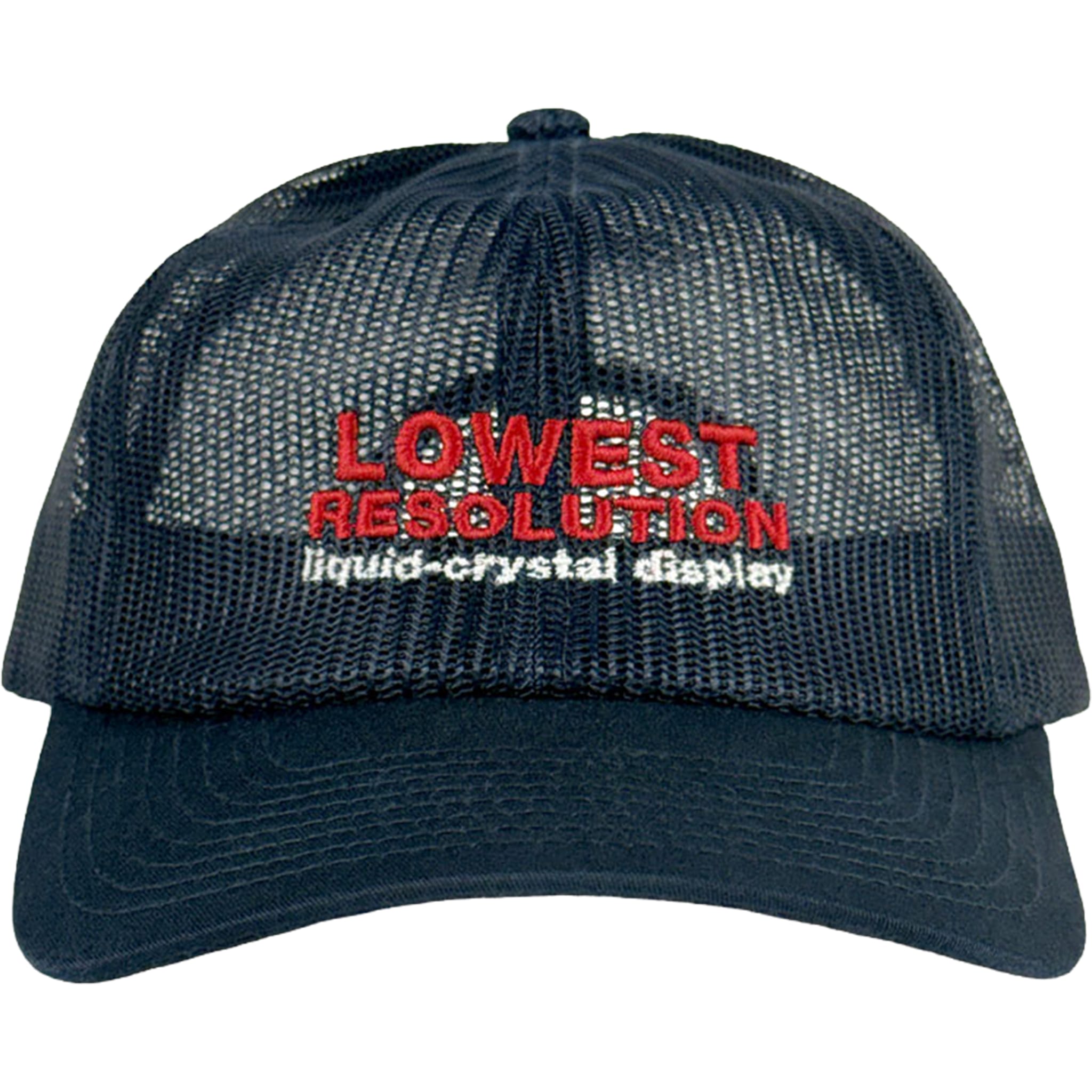 Lo-Res Filter Snapback Hat Navy Hats