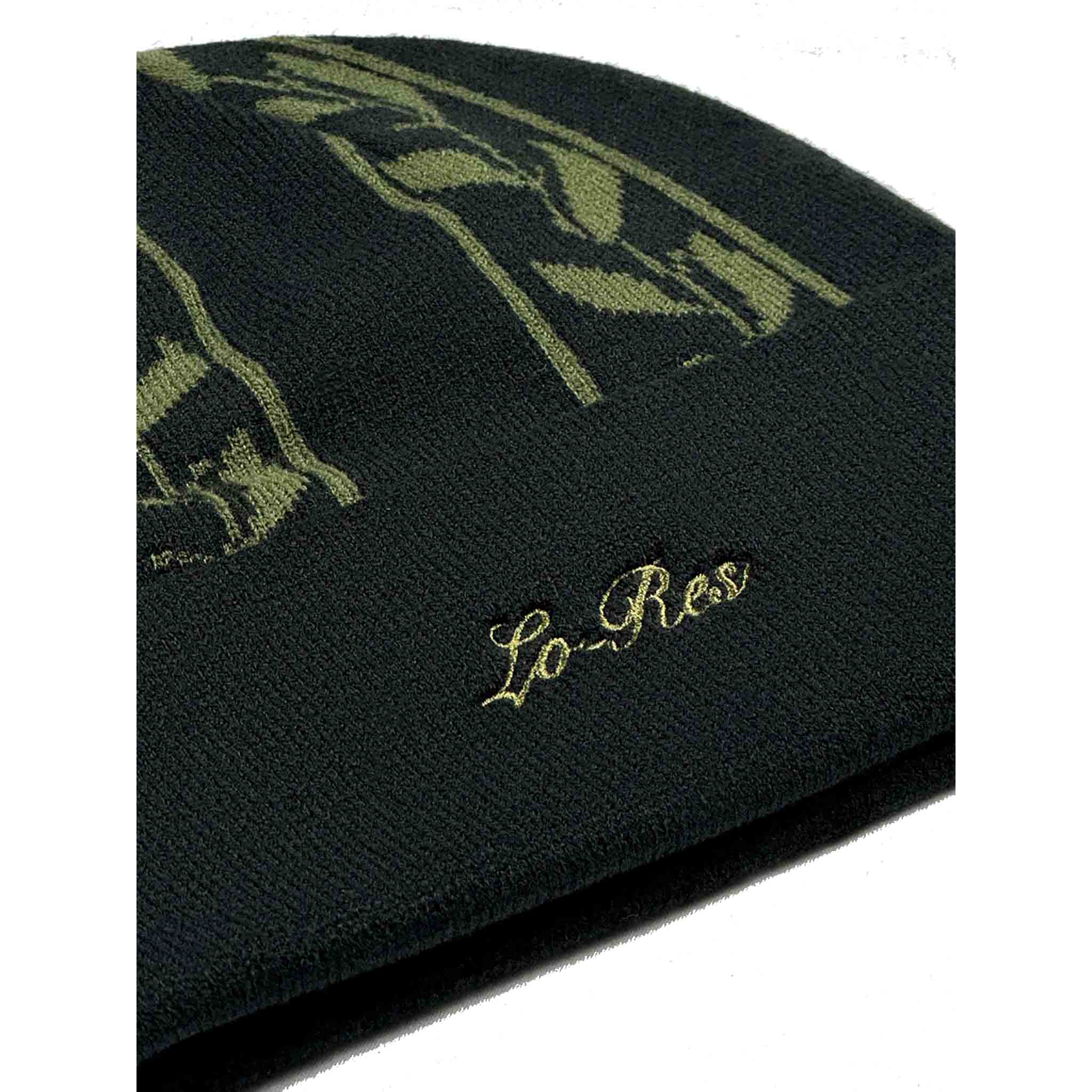 Lo-Res Helix Beanie Black Beanie