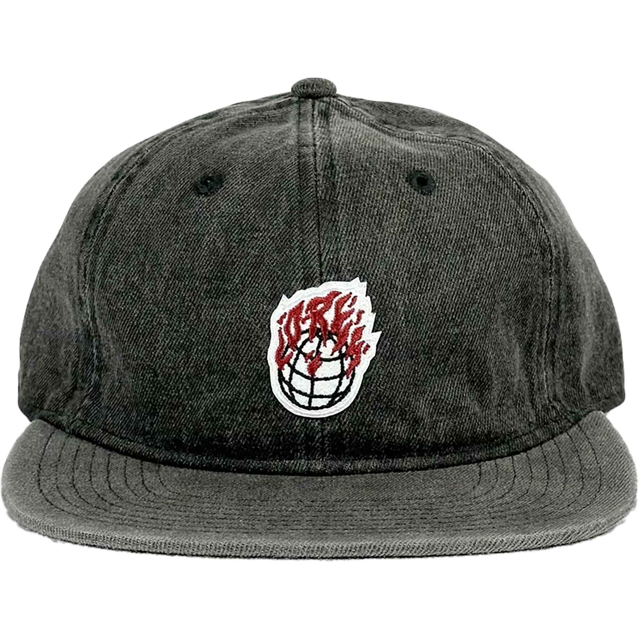 Lo-Res Hellscape Hat Black Denim Hats