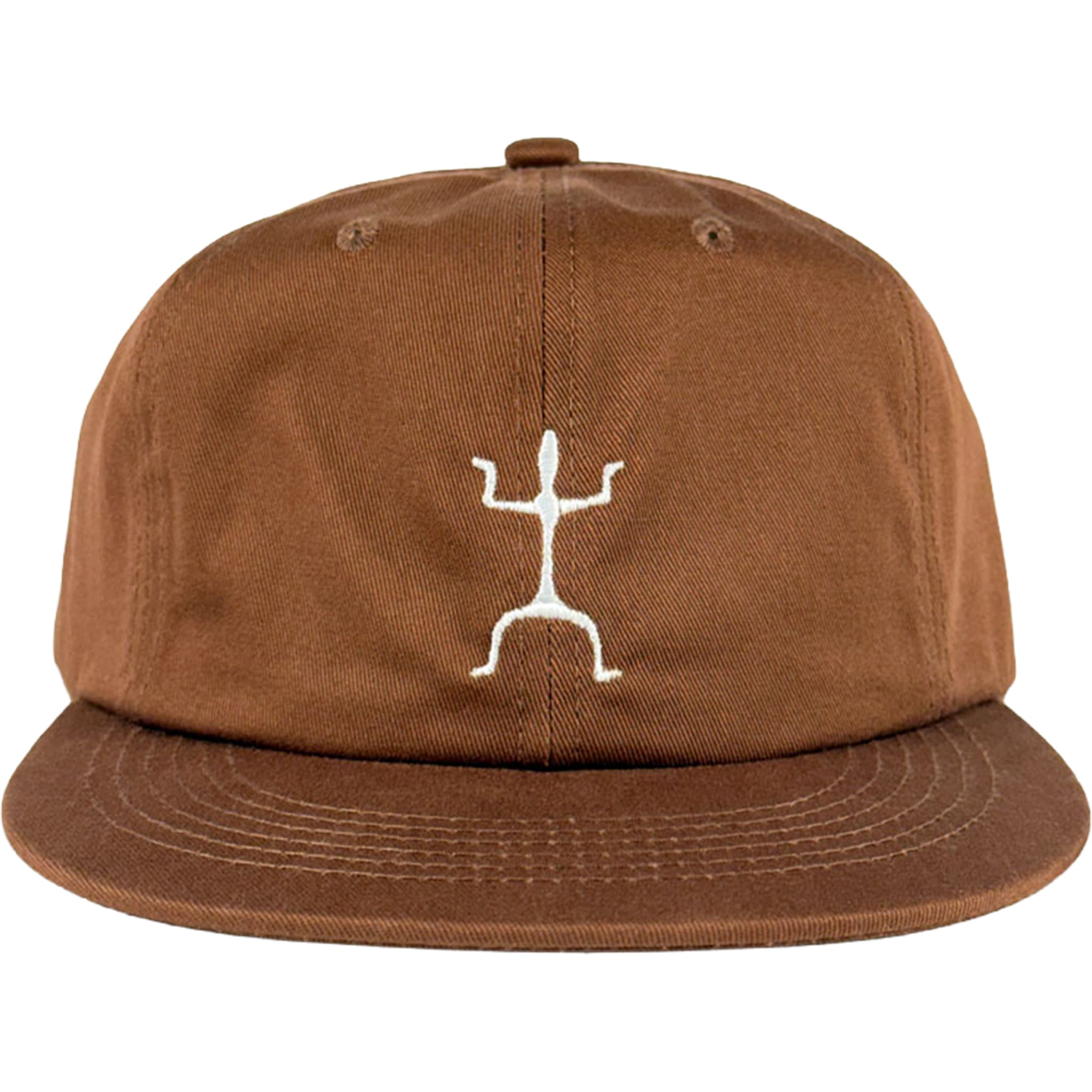 Lo-Res Hieros Strapback Hat Brown Hats
