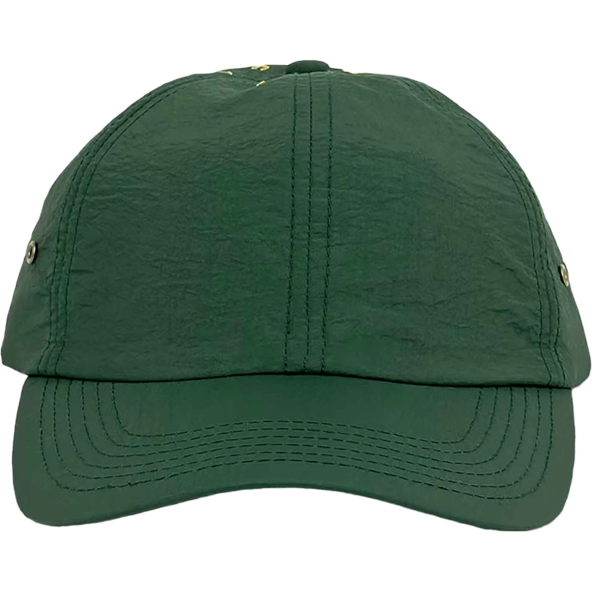 Lo-Res Nylon Hat Dark Green Hats