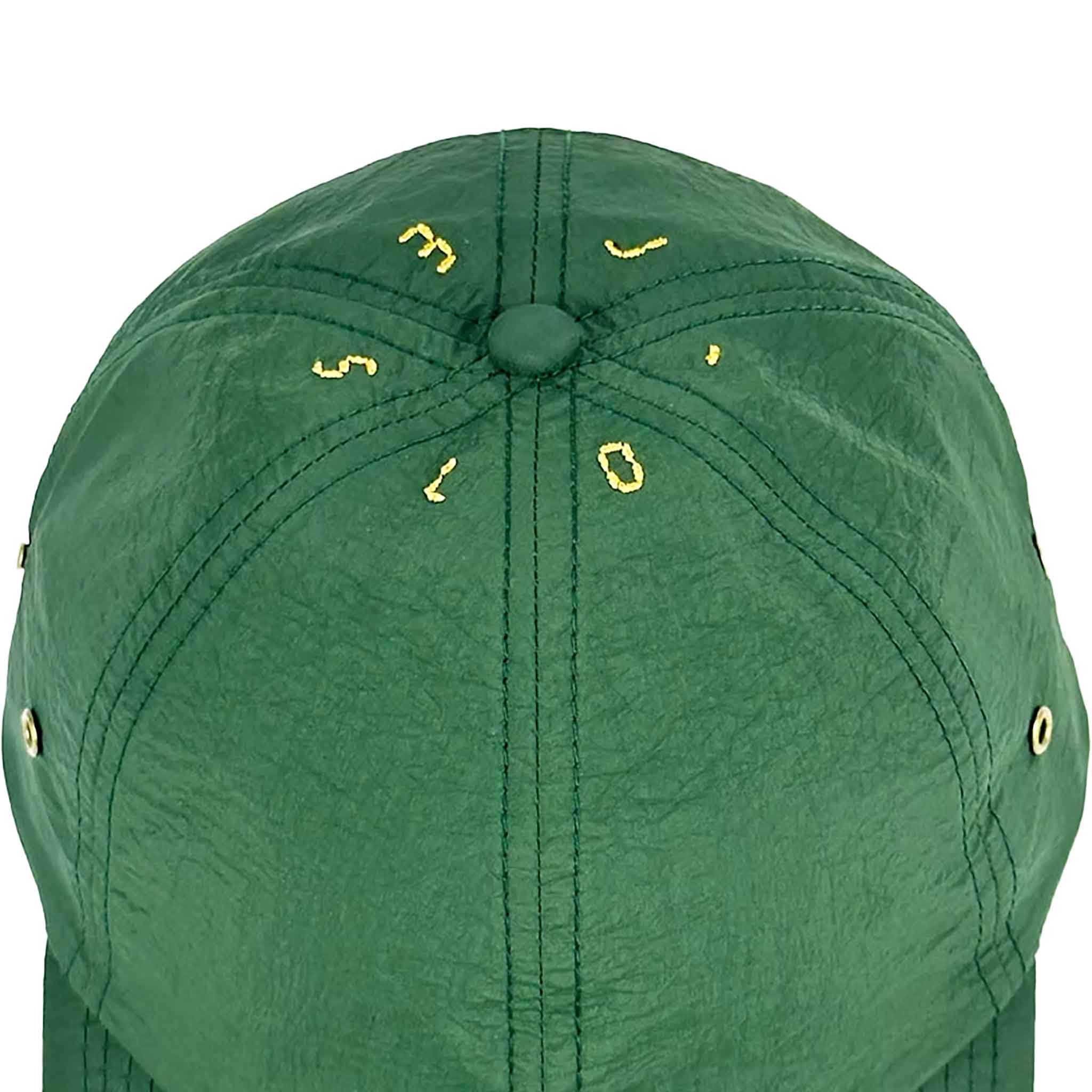 Lo-Res Nylon Hat Dark Green Hats