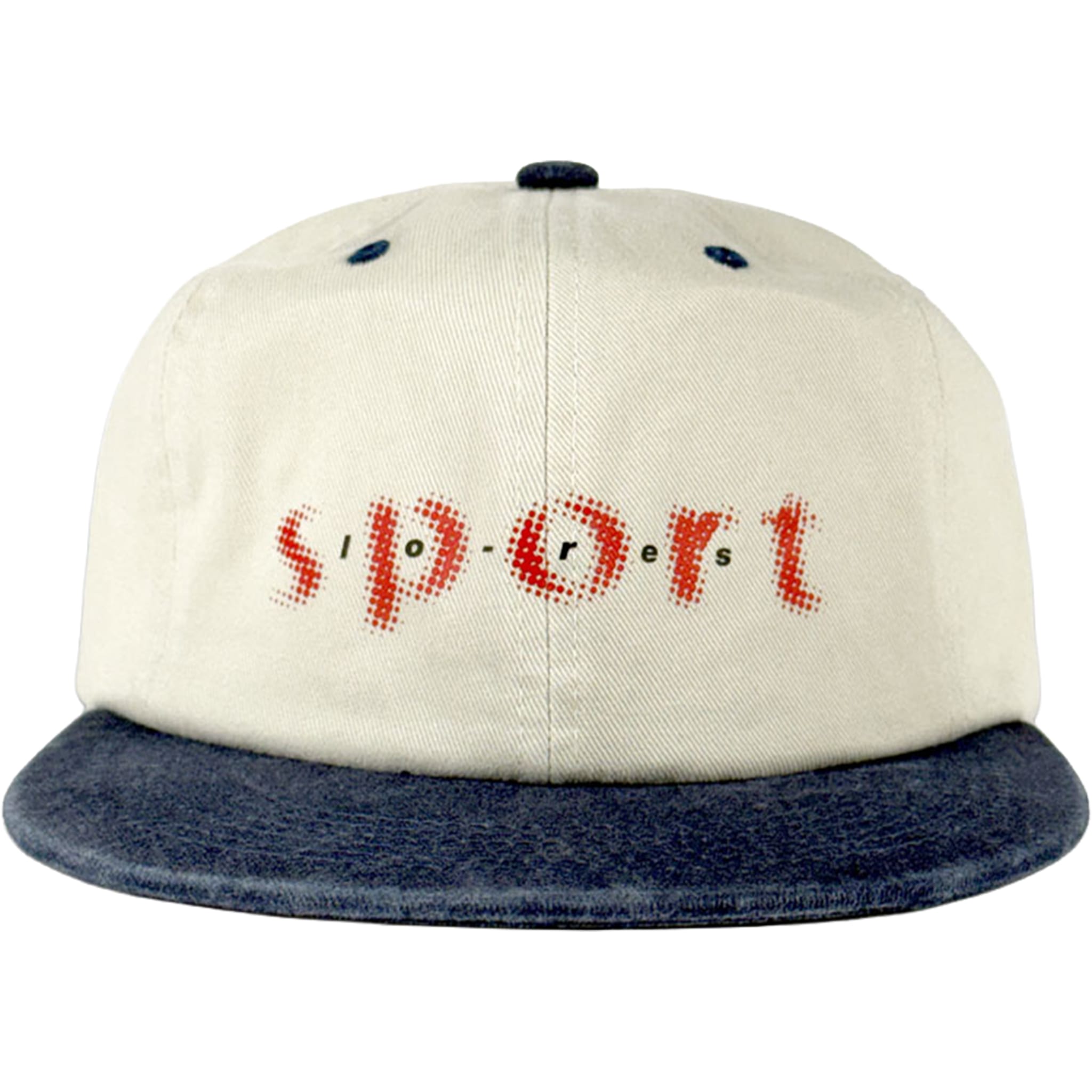 Lo-Res Sport Strapback Hat Off White Hats