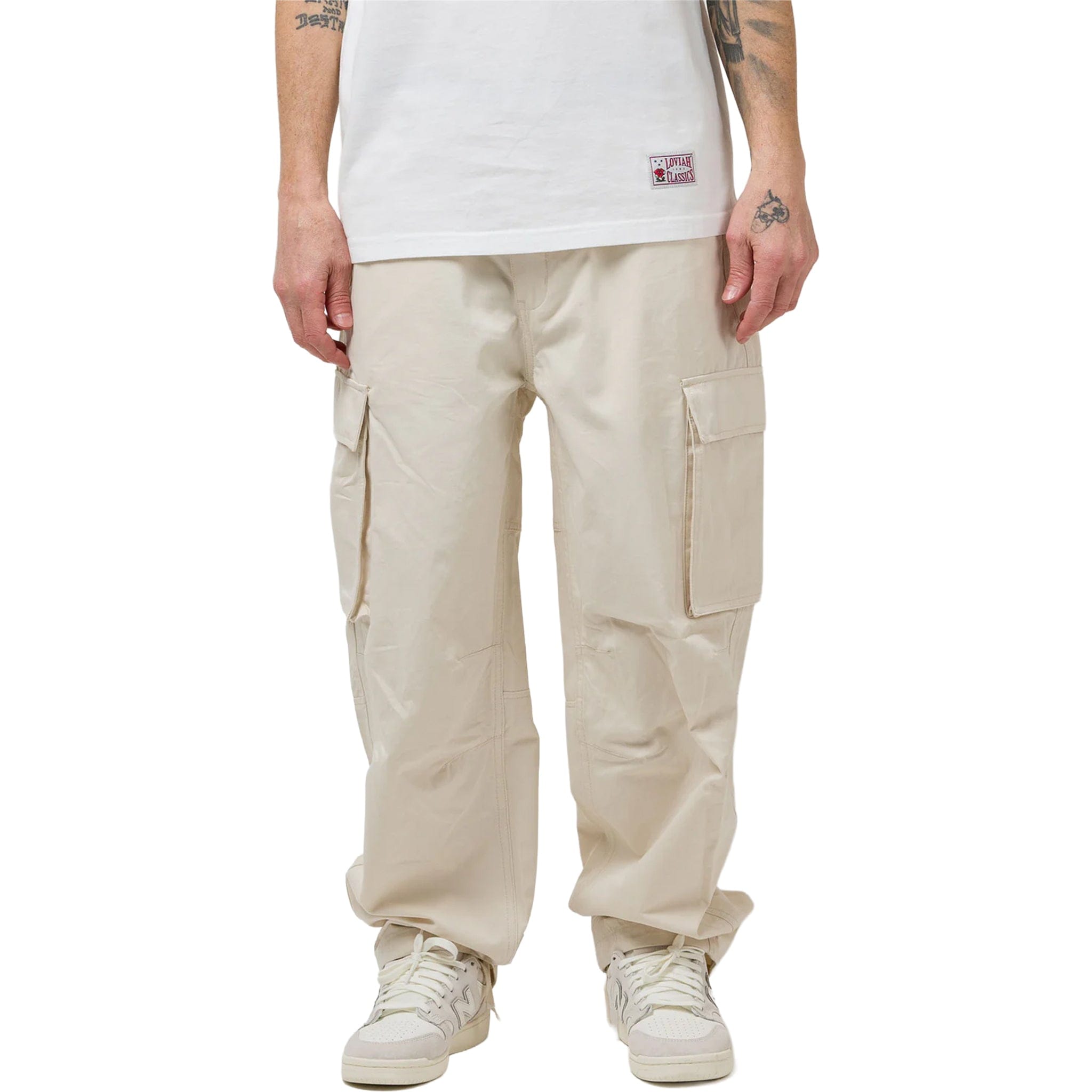 Loviah Paratrooper V2 Cargo Pants Light Bone Pants