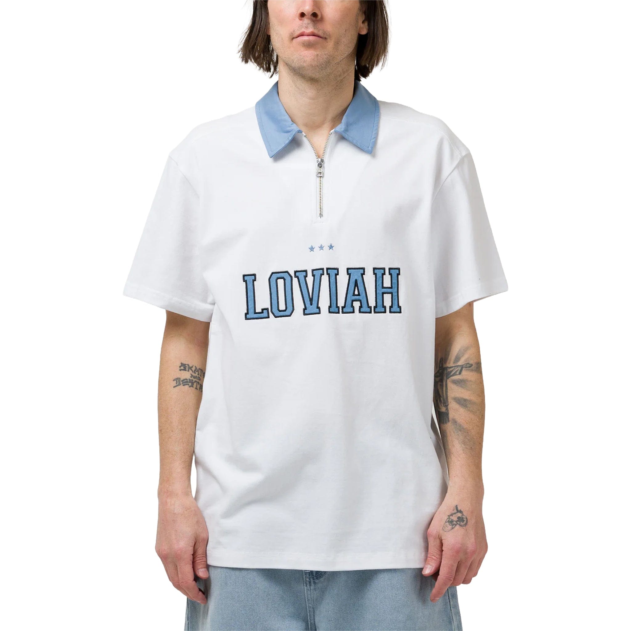 Loviah Polo Jeans Shirt White T Shirt