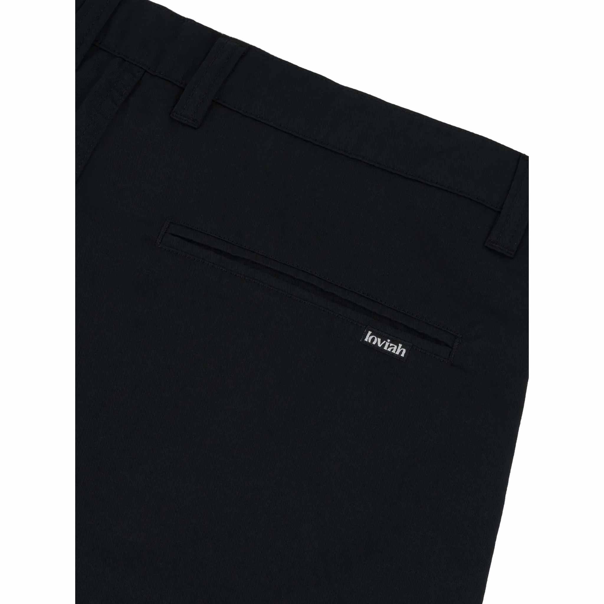Loviah Private Member Chino Pant Black Pants