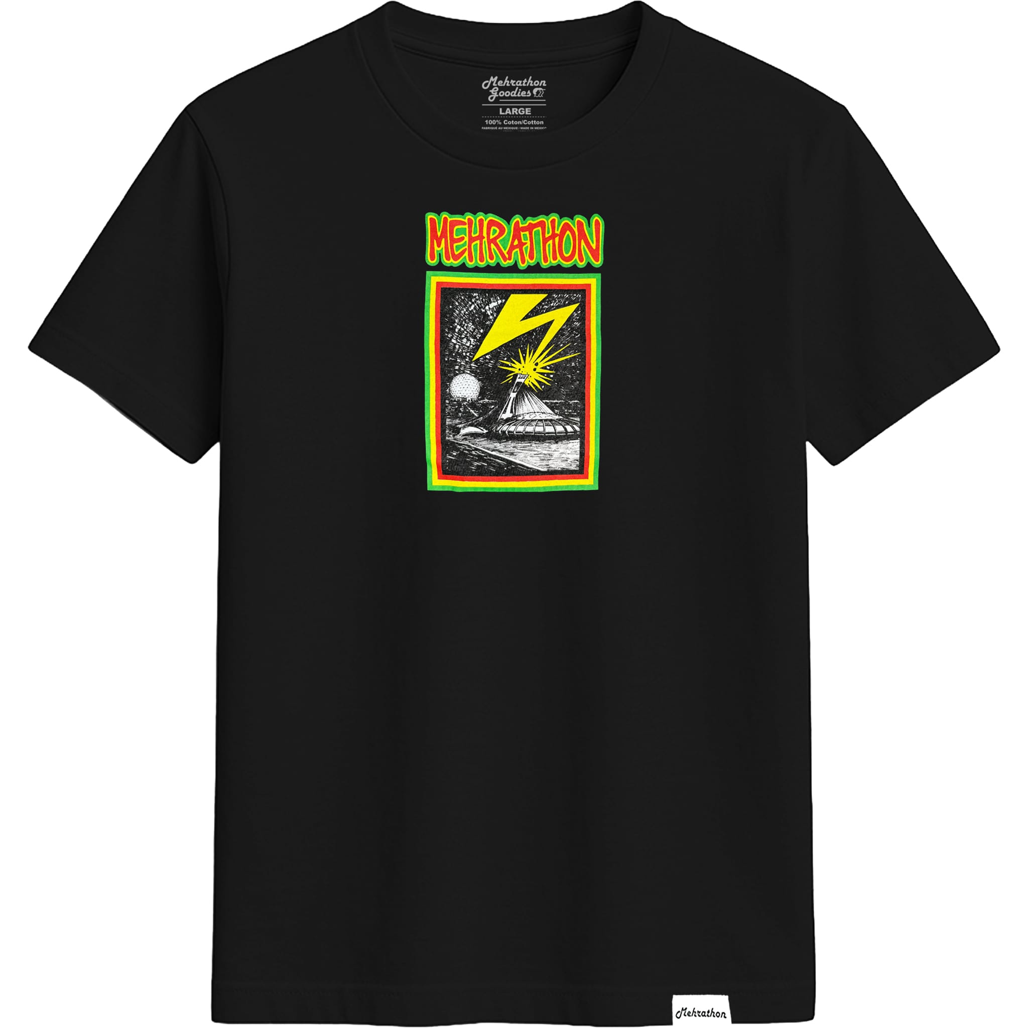 Mehrathon Banned in MTL T-Shirt Black T Shirt