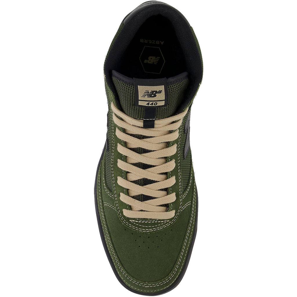 New Balance Numeric 440 High Shoes Green Black shoes