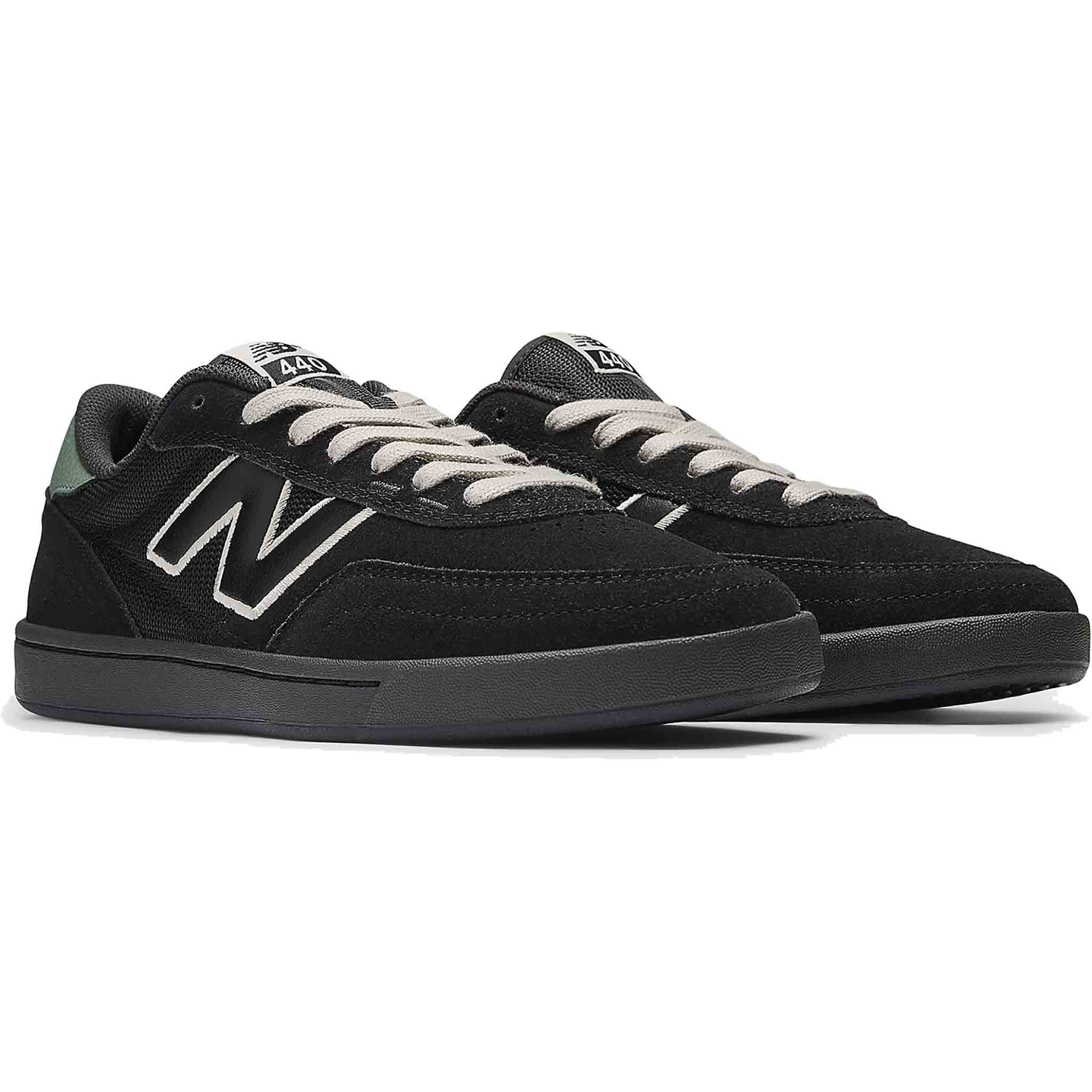 New Balance Numeric 440 Low Black White Shoes