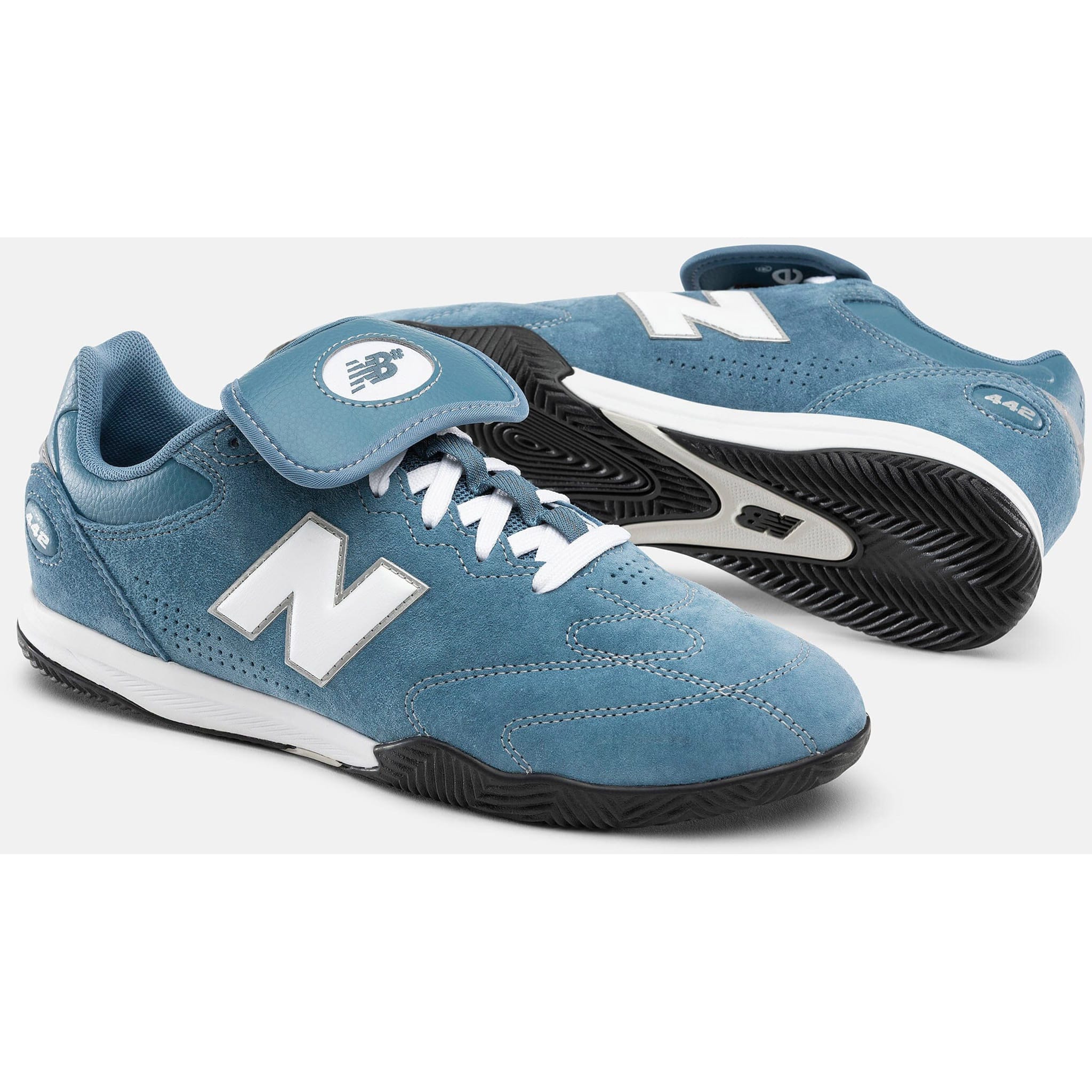 New Balance Numeric 442 Shoe Light Steel Blue White Shoes