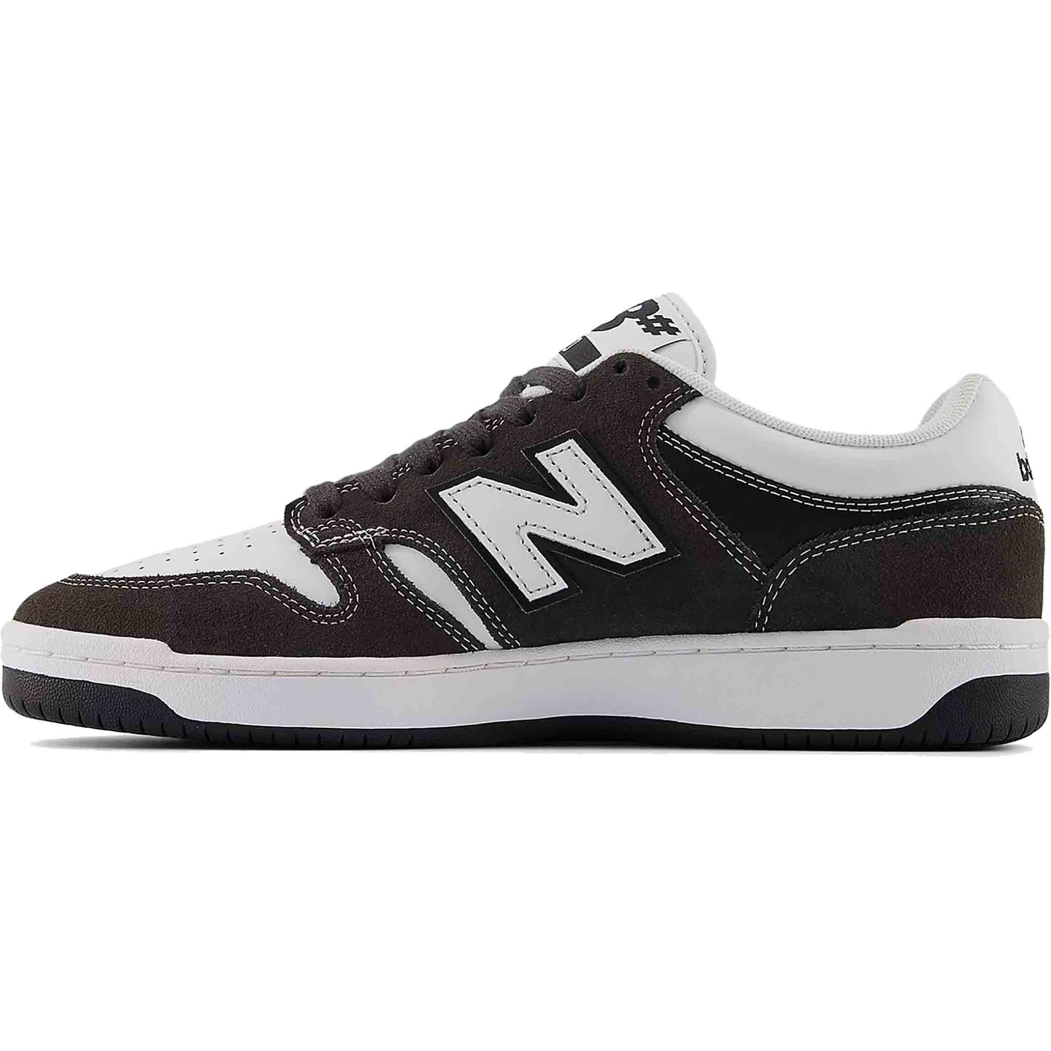 New Balance Numeric 480 Dark Grey White Shoes