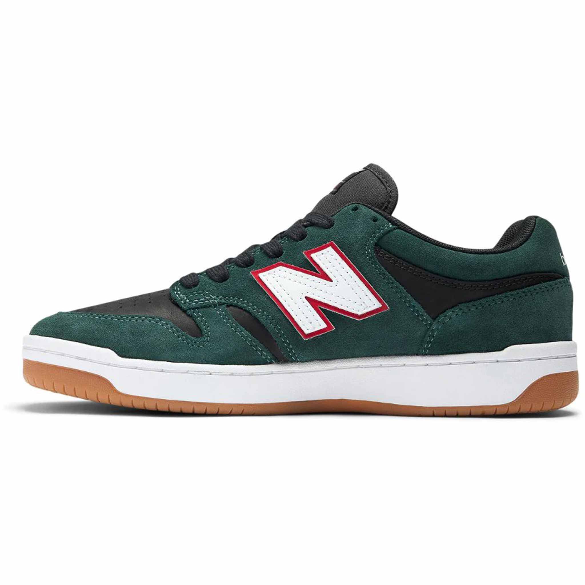 New Balance Numeric 480 Forest Green Black Shoes
