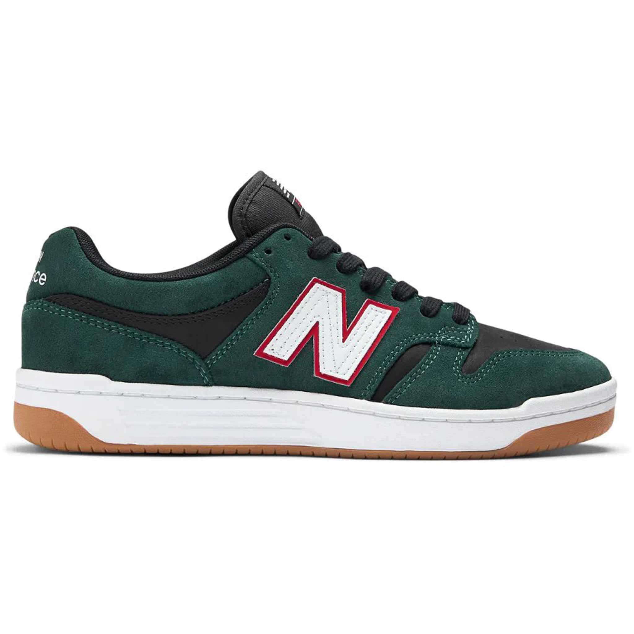 New Balance Numeric 480 Forest Green Black Shoes
