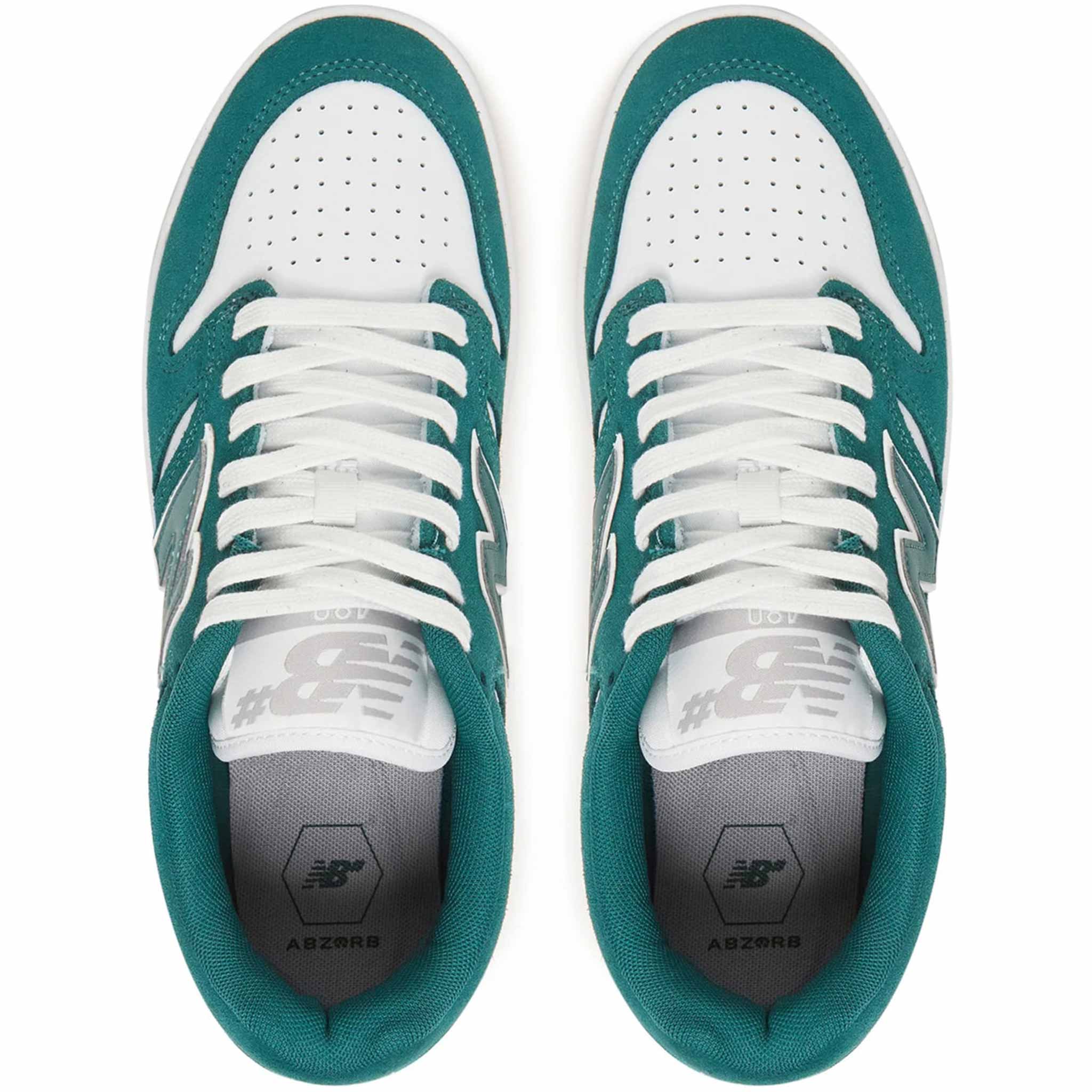 New Balance Numeric 480 Green White Gum Shoe