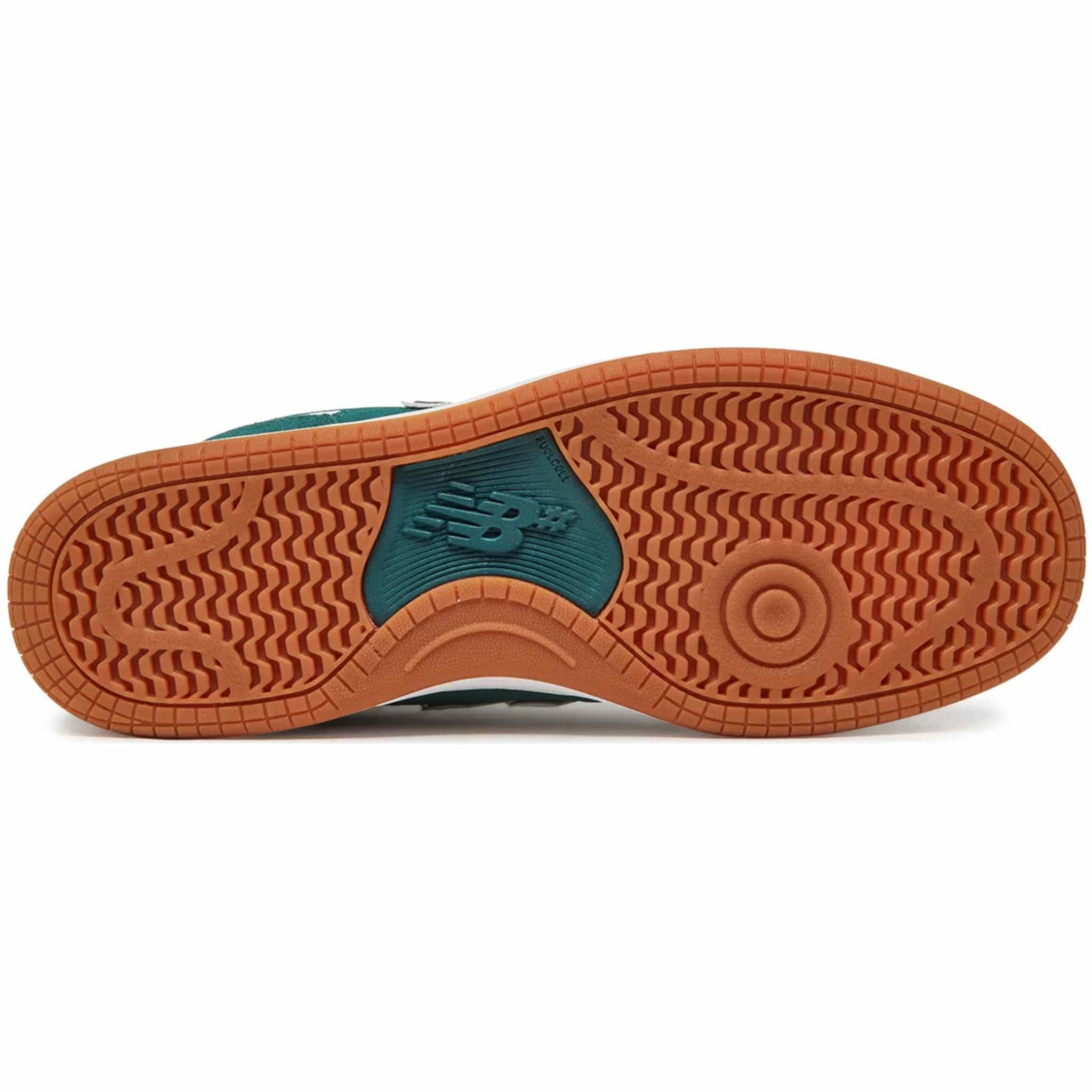 New Balance Numeric 480 Green White Gum Shoe