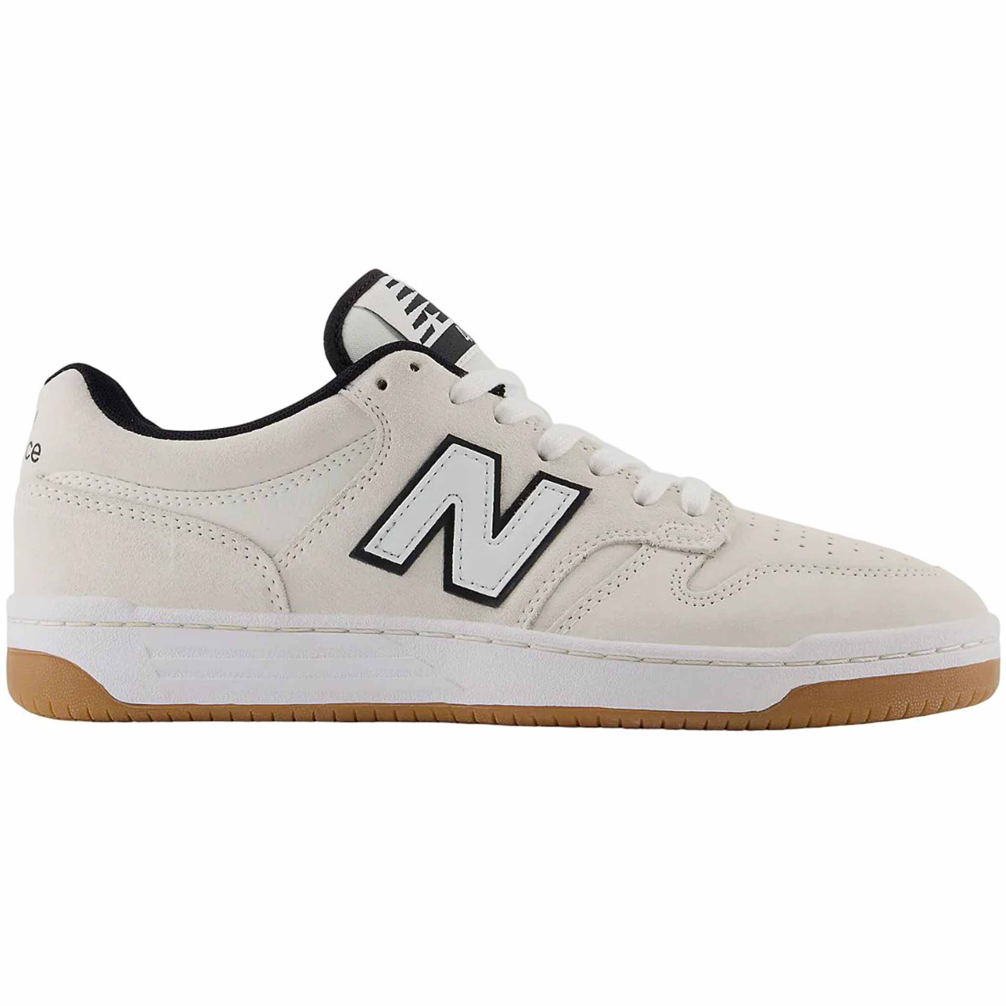 New Balance Numeric 480 White Black Shoe