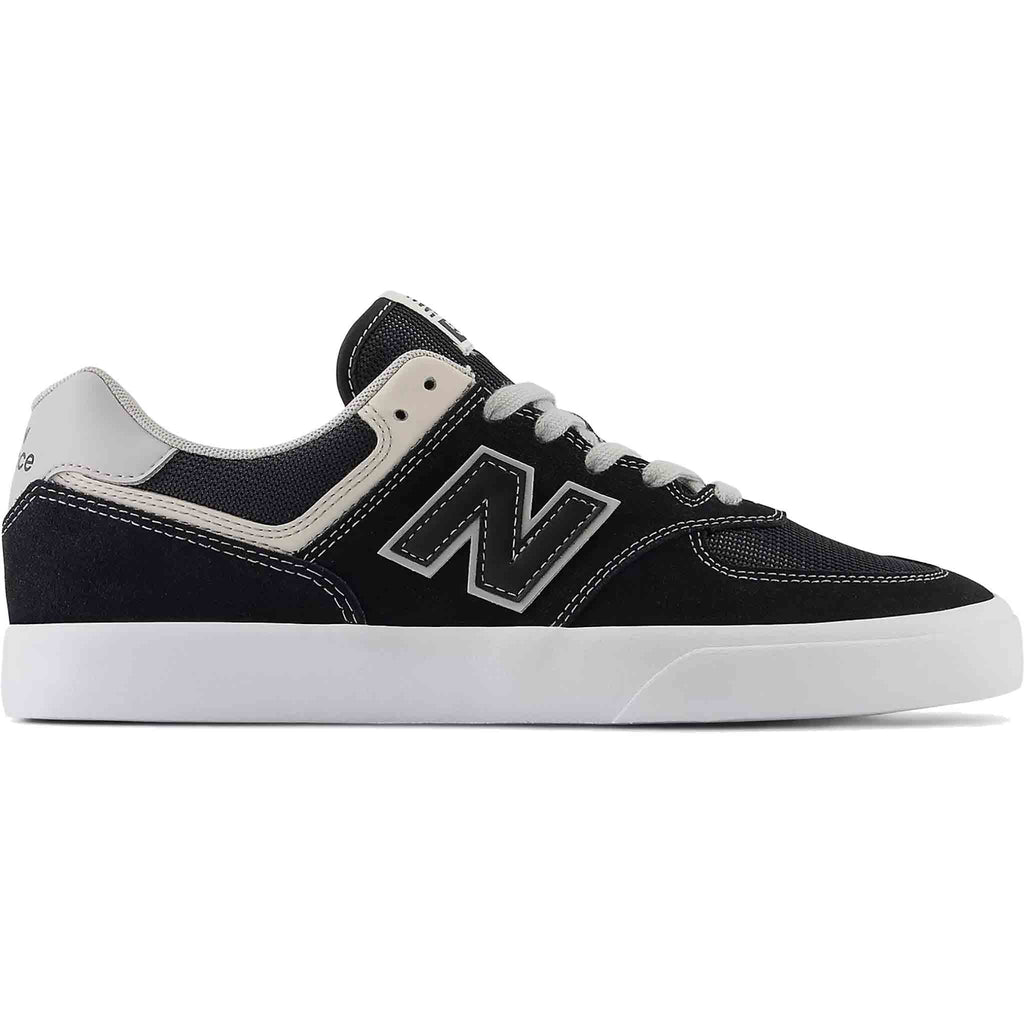 New Balance Numeric 574 Vulc Black Grey Shoes