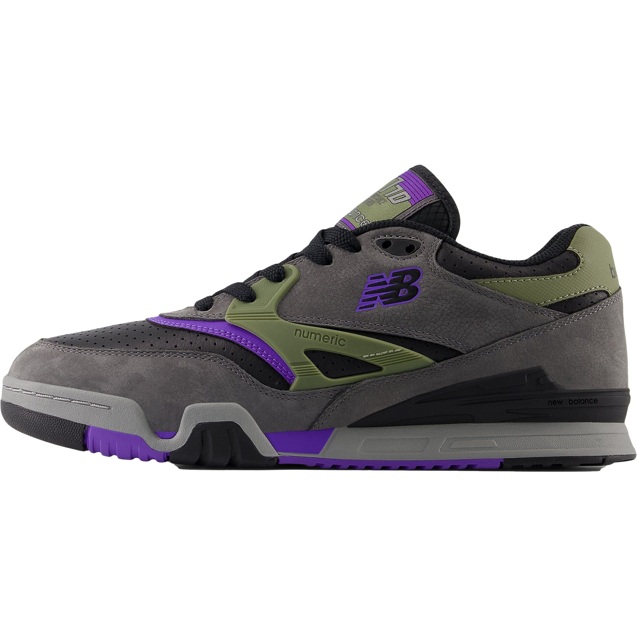 New Balance Numeric 770 Grey Olive Purple Shoes