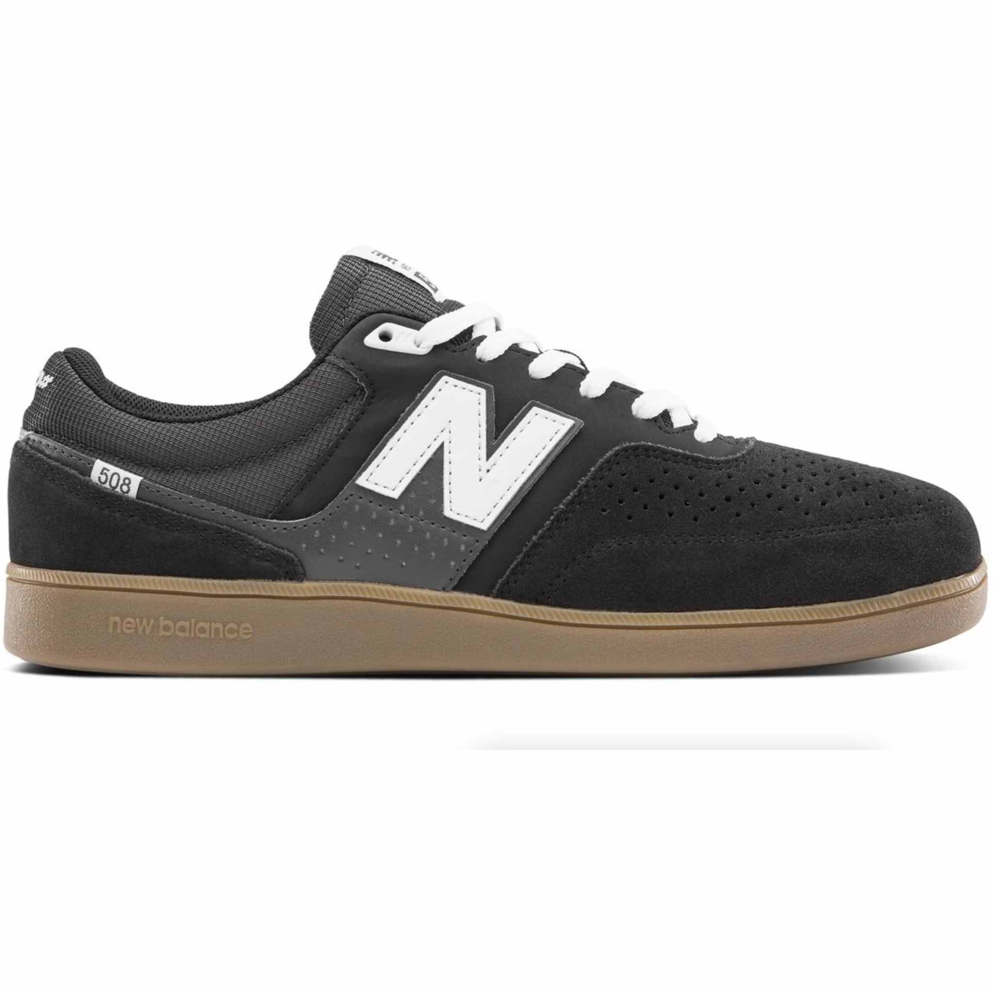New Balance Numeric Brandon Westgate 508 Black Gum Shoe