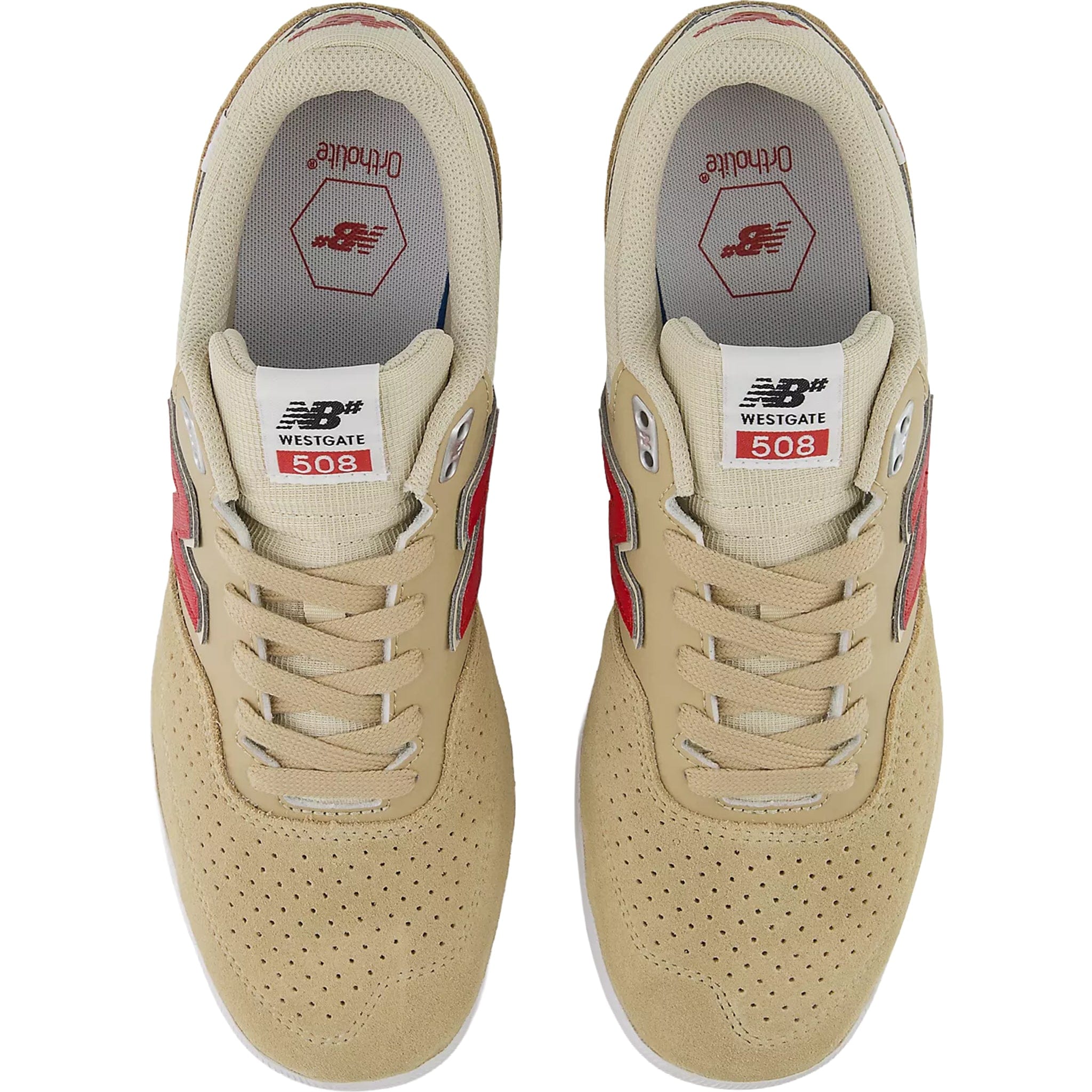 New Balance Numeric Brandon Westgate 508 Incense Shadow Red Shoes
