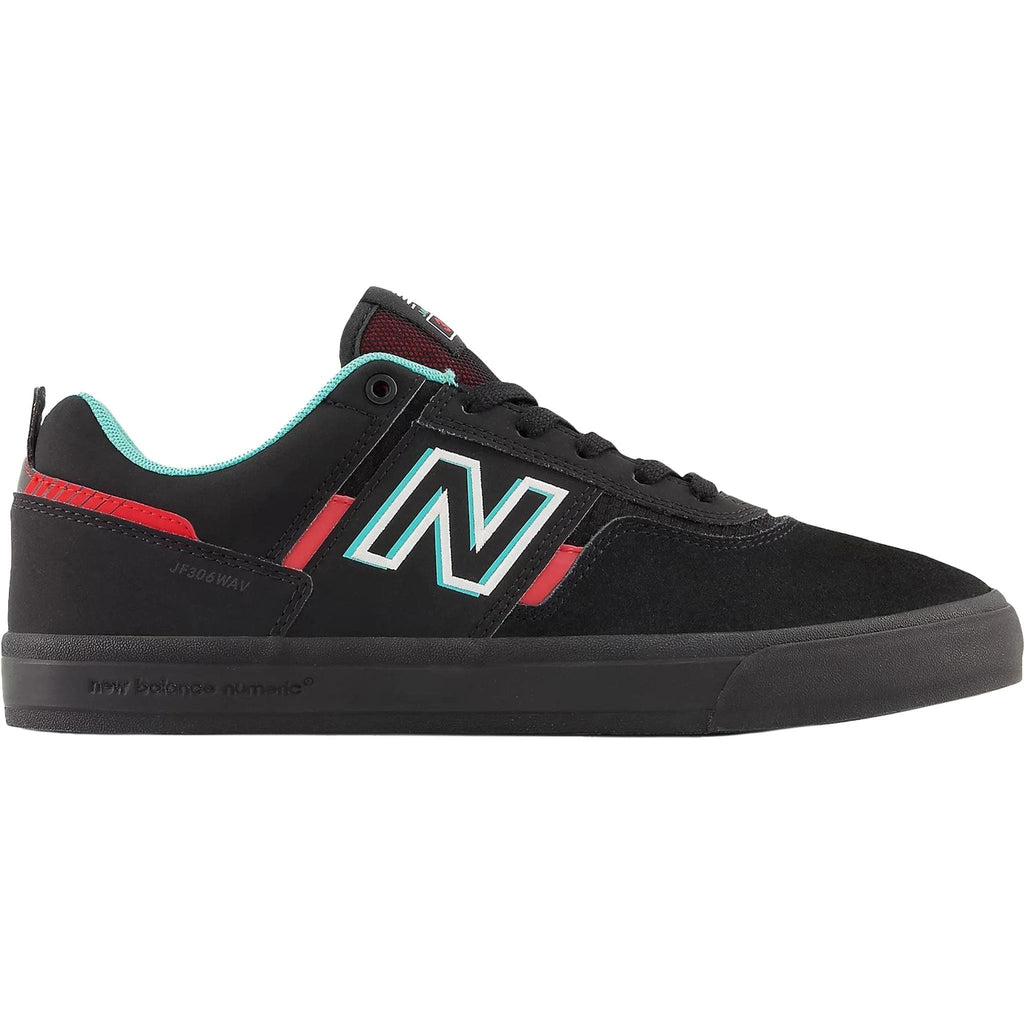 New Balance Numeric Jamie Foy 306 Black Electric Red Shoes